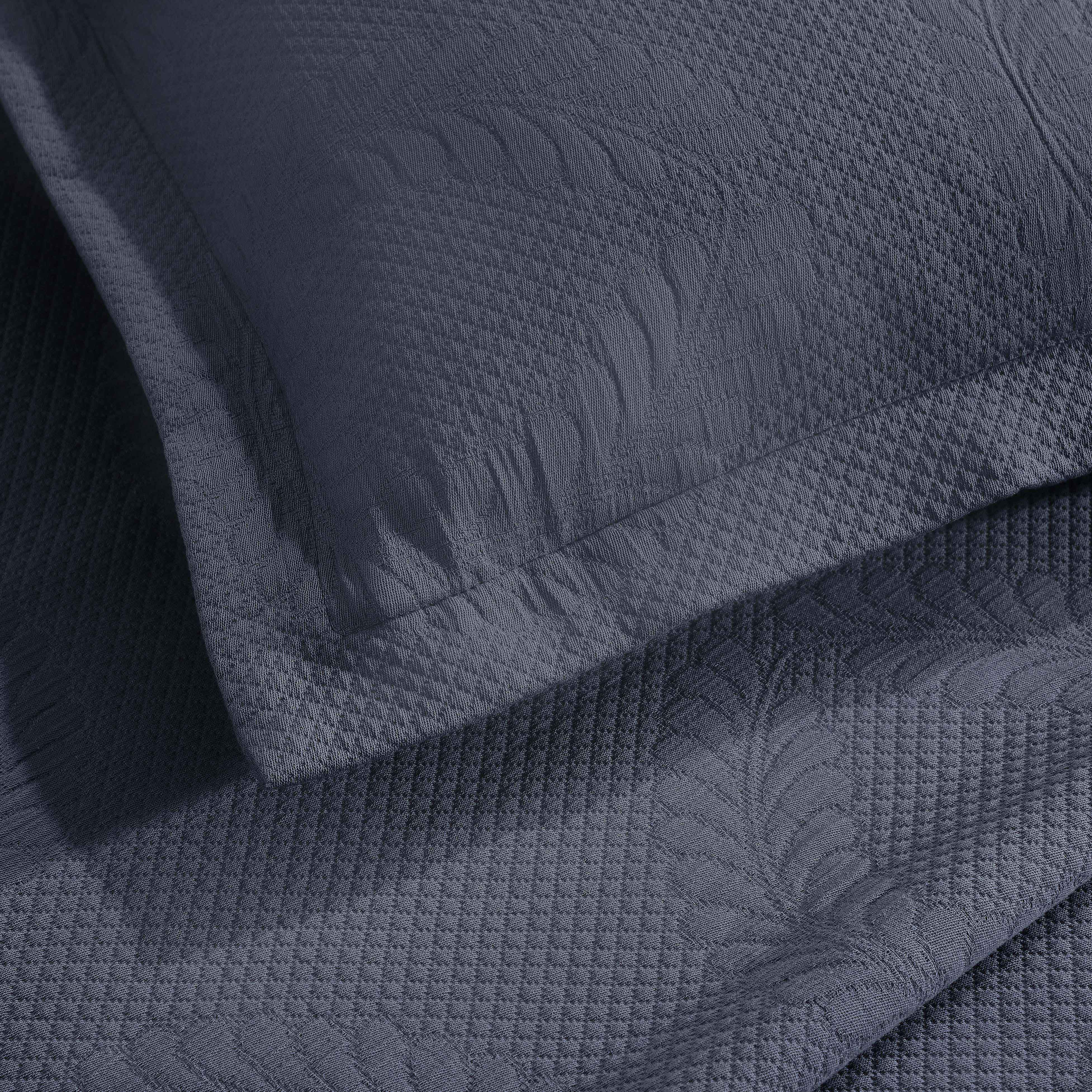 Peploi Cotton Medium Weight Matelasse Bedspread and Sham Set - Omnigoodsstore