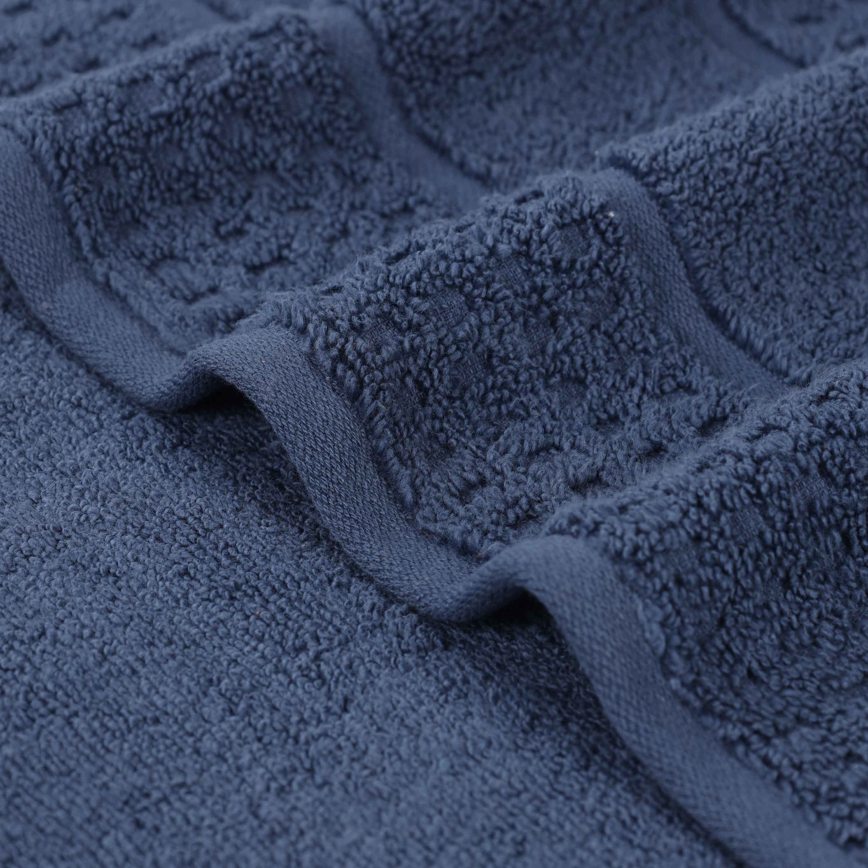 Zero Twist Cotton Waffle Honeycomb Soft Absorbent Hand Towel Set of 6 - Omnigoodsstore