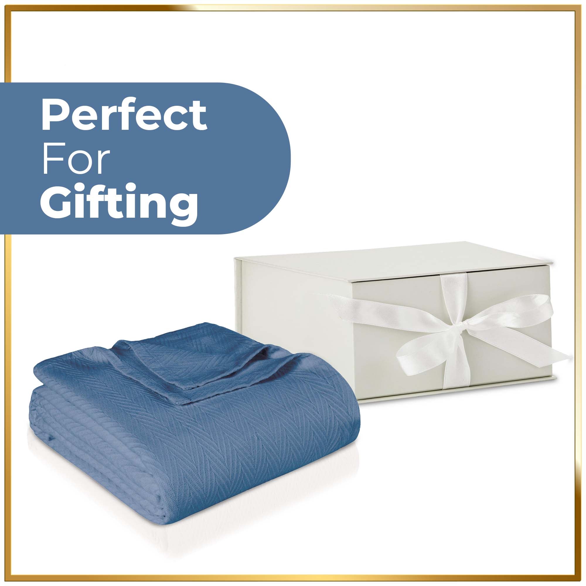 All-Season Chevron Cotton Bed Blanket & Sofa Throw - Omnigoodsstore