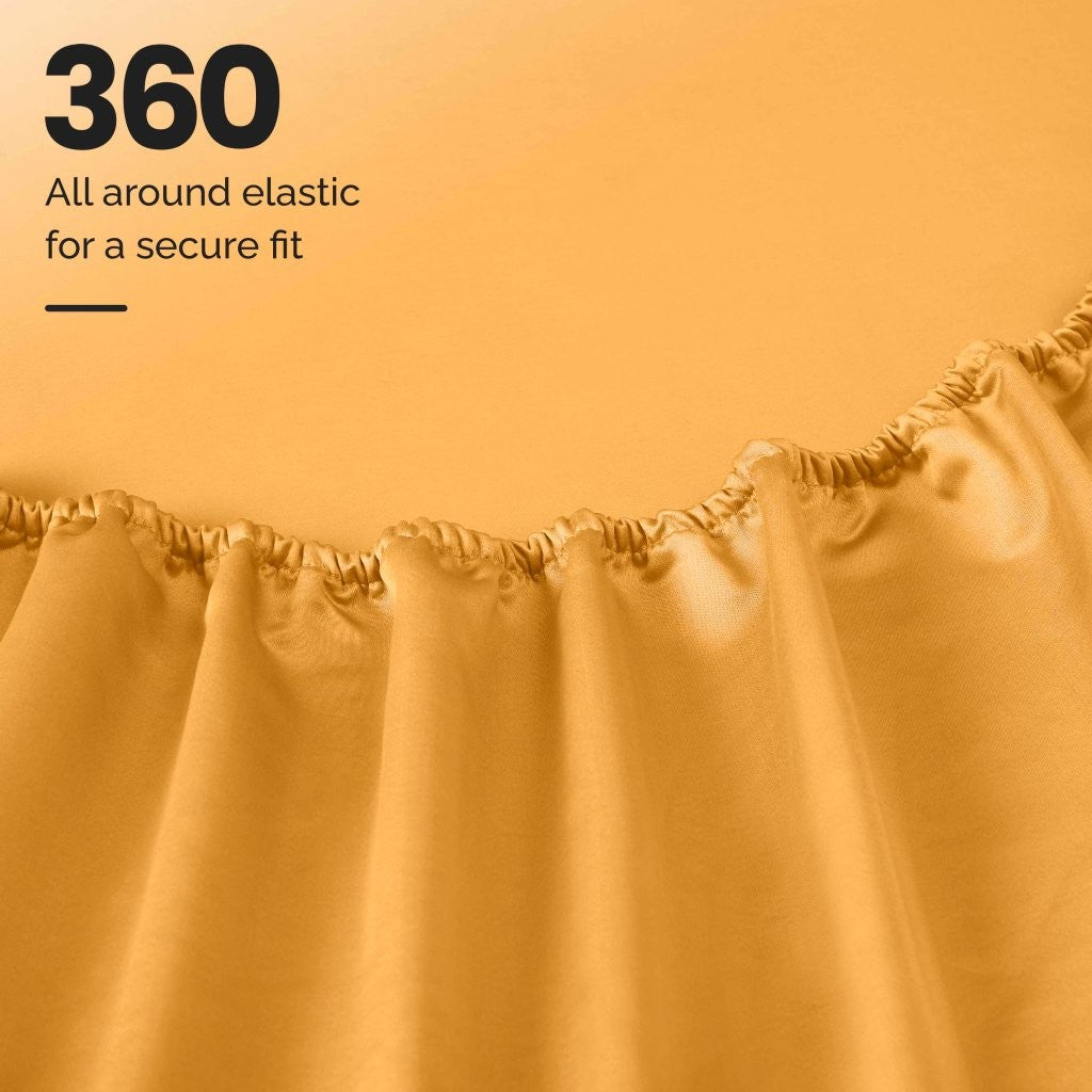 1200 Thread Count Egyptian Cotton Deep Pocket Sheet Set - Omnigoodsstore