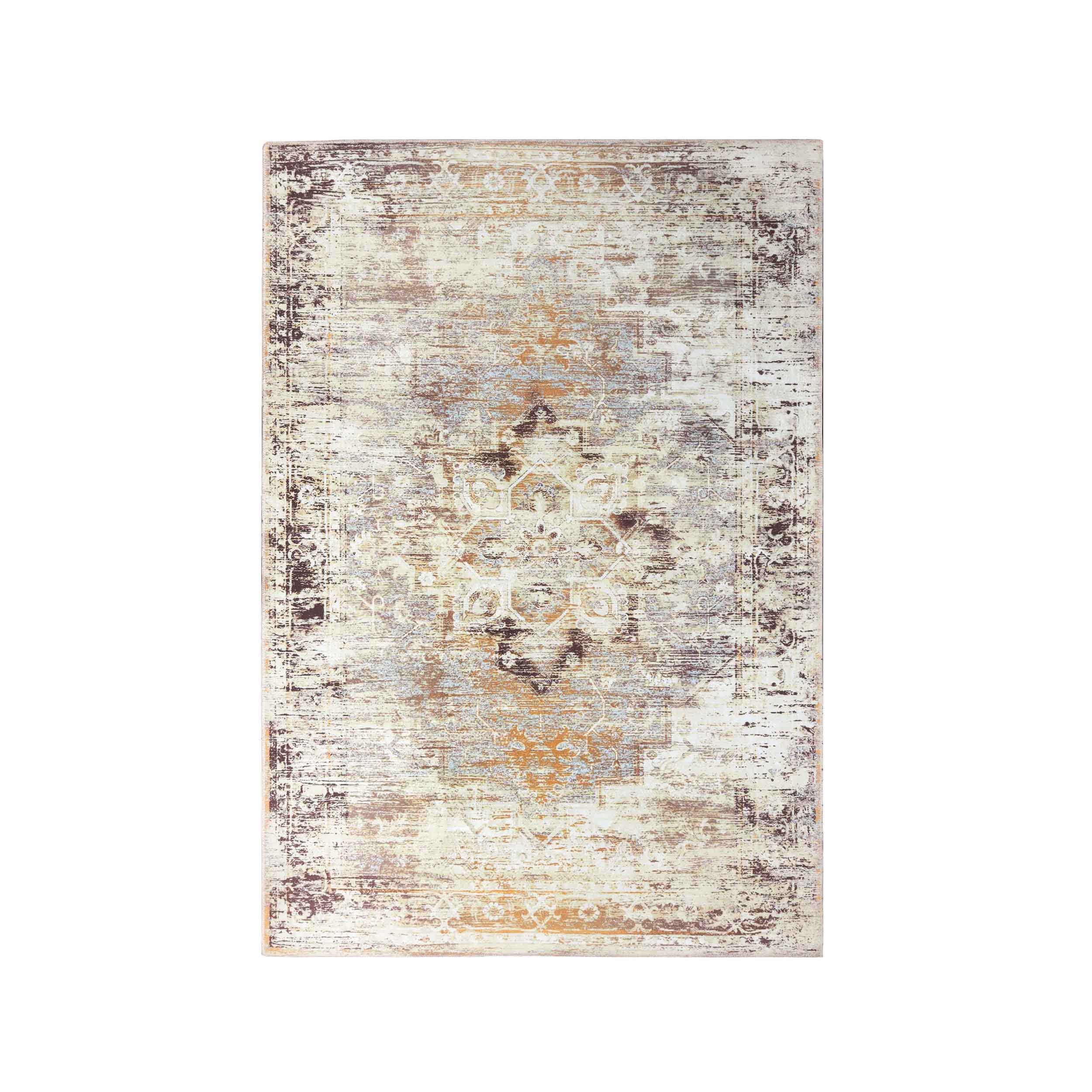 Dove Rustic Machine Washable Indoor Area Rug or Runner Rug - Omnigoodsstore