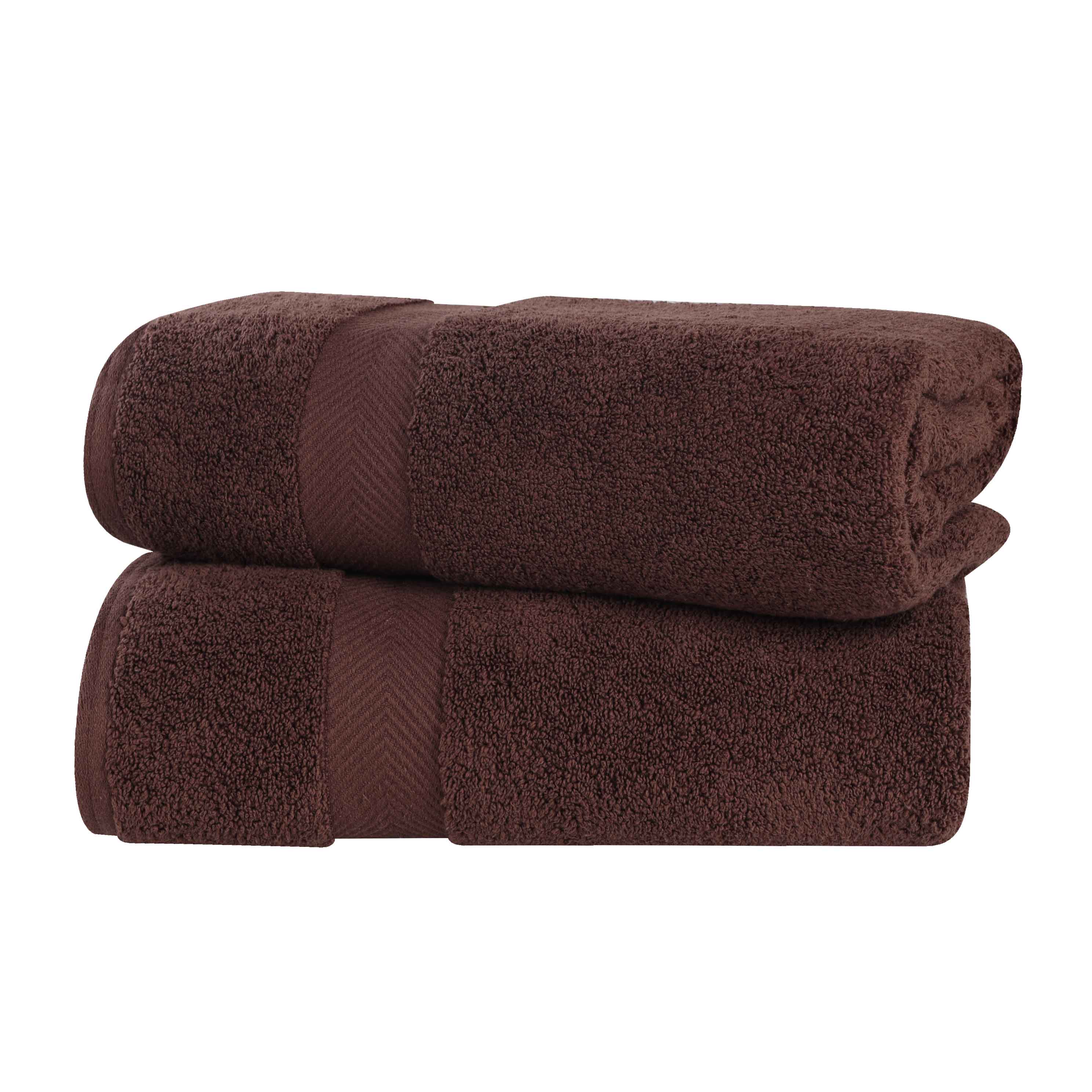 Cotton Zero Twist 2 Piece Bath Sheet Towel Set - Omnigoodsstore