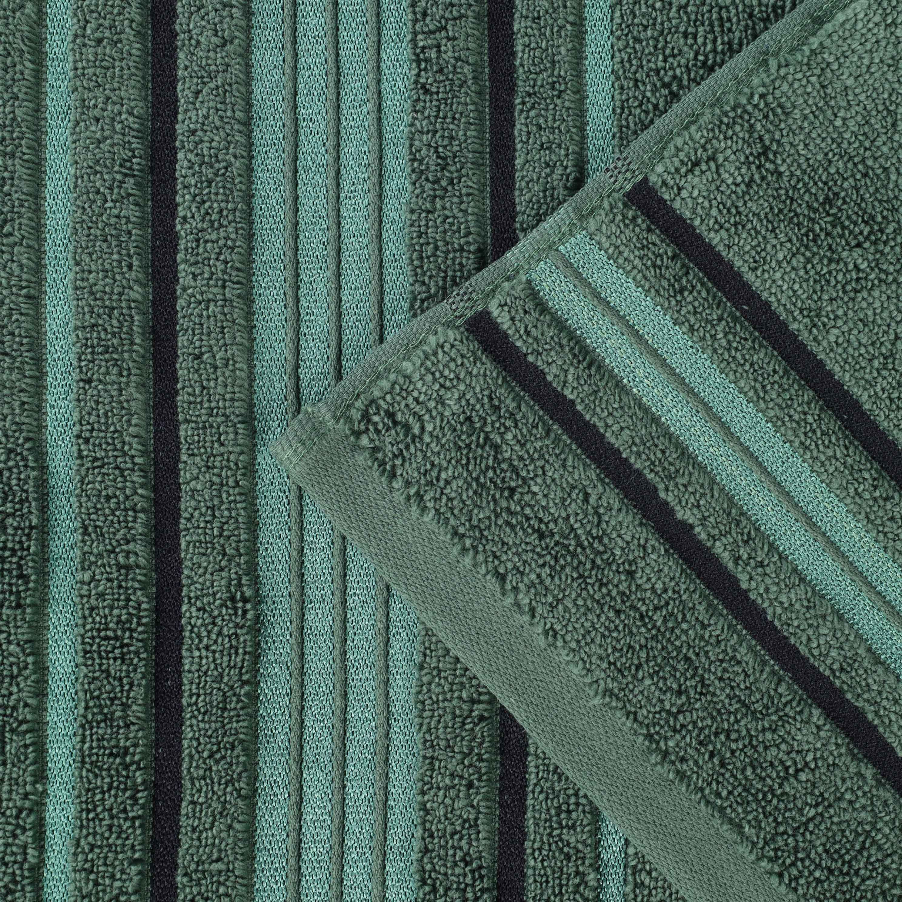 Sadie Zero Twist Cotton Solid and Jacquard Floral Hand Towel Set of 6 - Omnigoodsstore