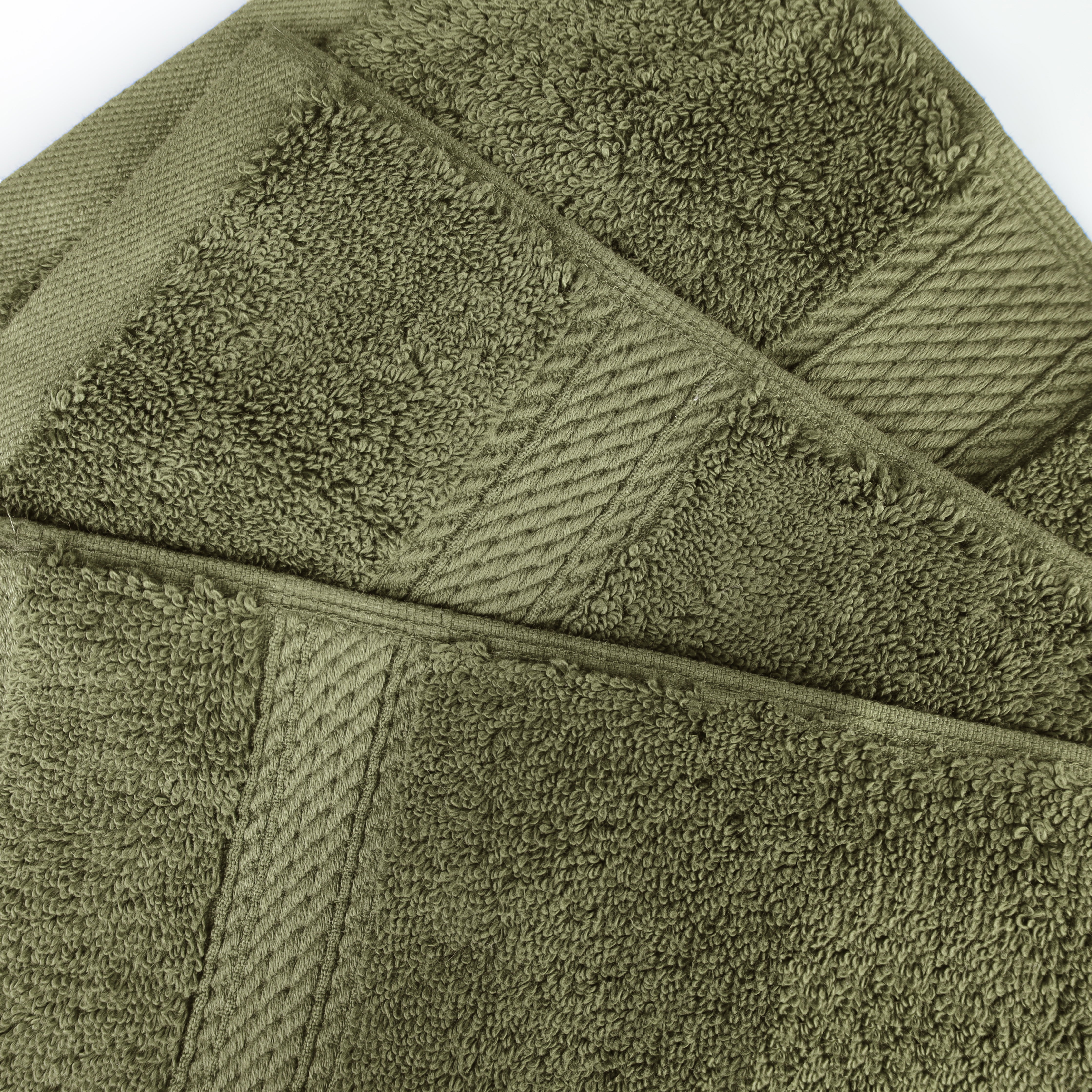 Egyptian Cotton Pile Plush Heavyweight Soft 4 Piece Bath Towel Set - Omnigoodsstore