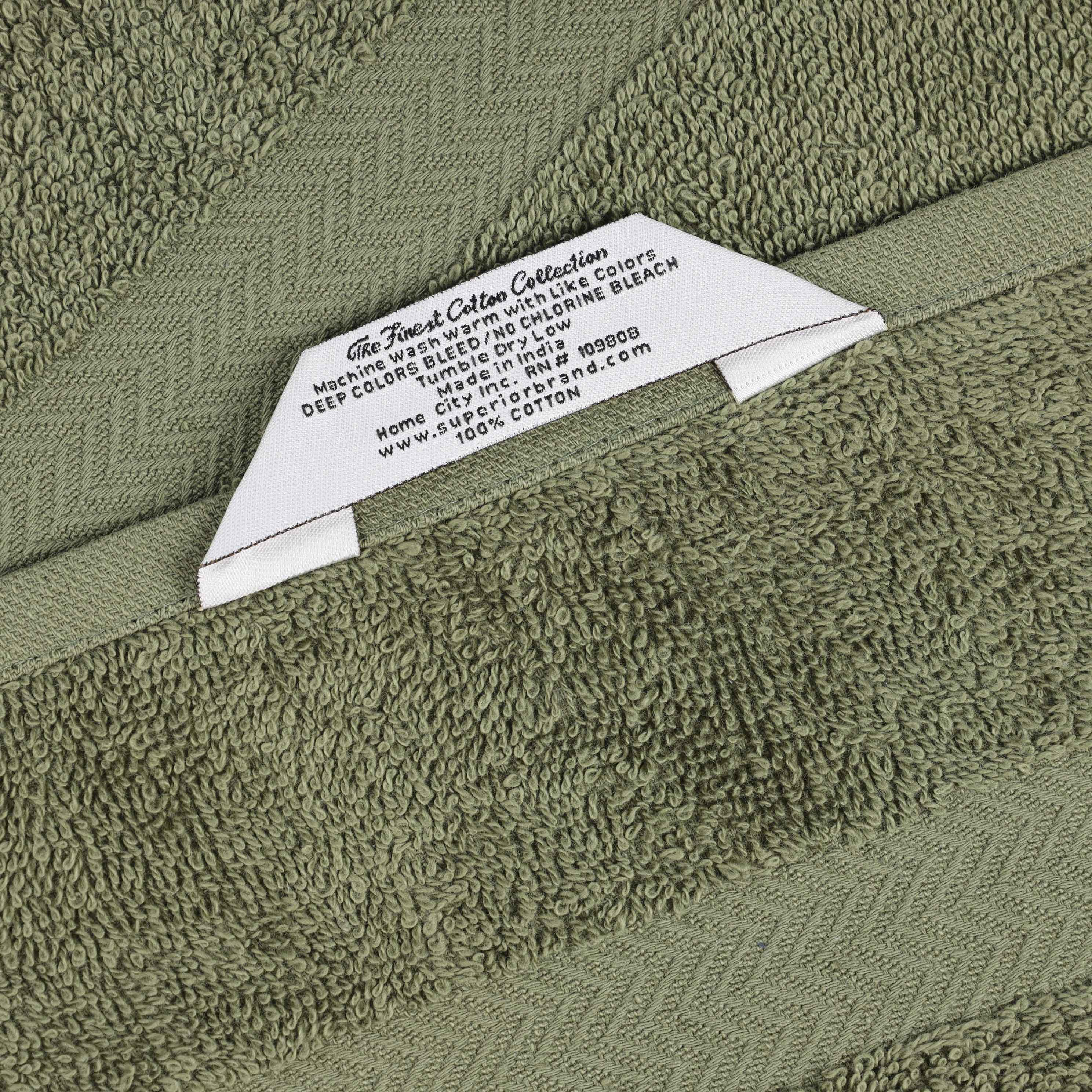 Franklin Cotton Eco Friendly 8 Piece Hand Towel Set - Omnigoodsstore