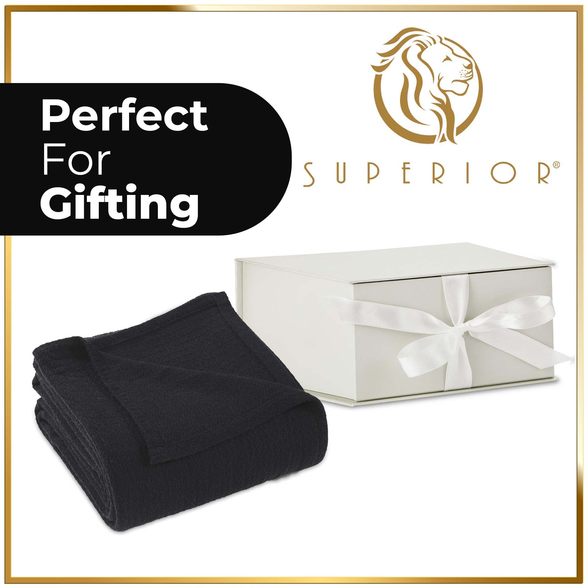 Textured Cotton Weave Solid Waffle Blanket or Throw - Omnigoodsstore