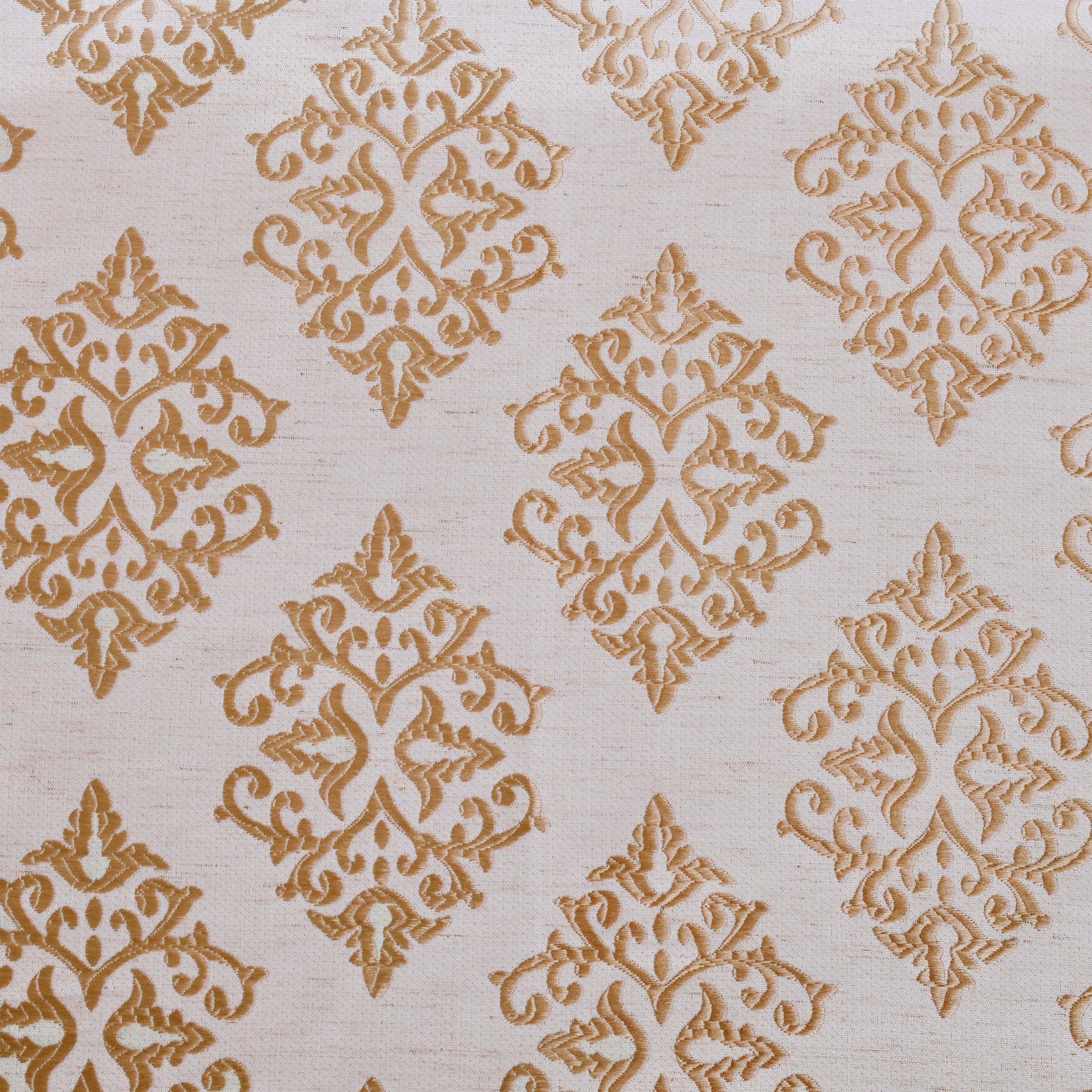 Venetian Damask Jacquard Curtain Panels, Set of 2 - Omnigoodsstore