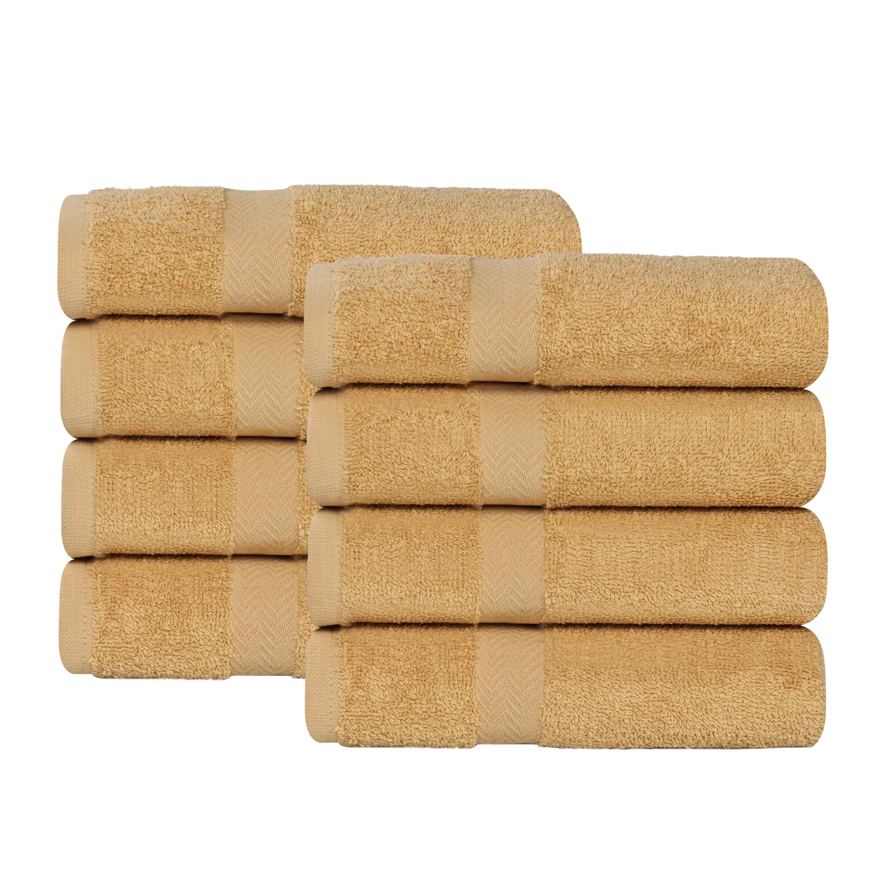 Franklin Cotton Eco Friendly 8 Piece Hand Towel Set - Omnigoodsstore