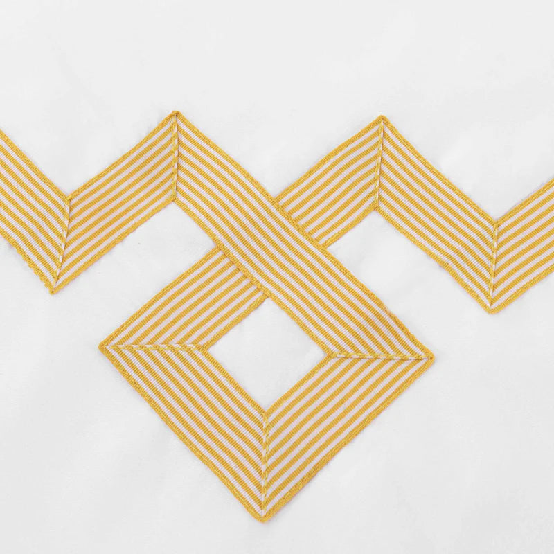 Miller Cotton Embroidered Solid 3 Piece Duvet Cover Set - Omnigoodsstore