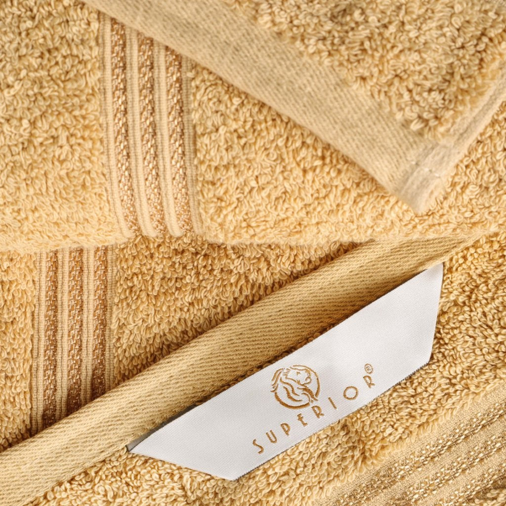 Egyptian Cotton Highly Absorbent Solid 6-Piece Ultra Soft Towel Set - Omnigoodsstore