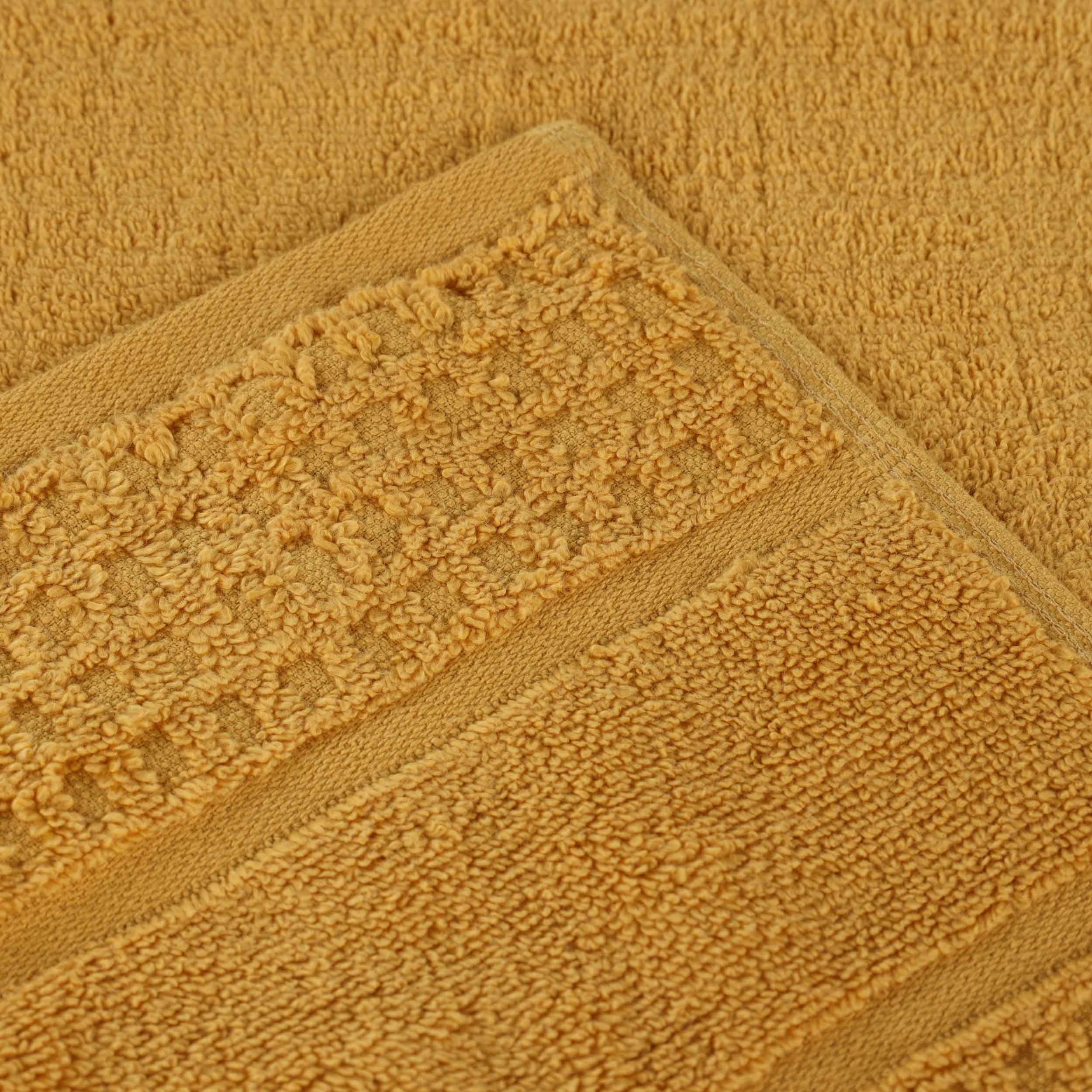 Zero Twist Cotton Waffle Honeycomb Soft Absorbent Hand Towel Set of 6 - Omnigoodsstore