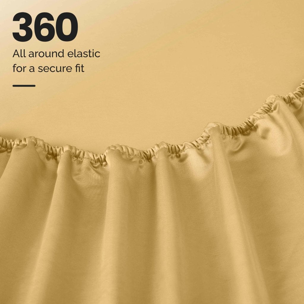 1200 Thread Count Egyptian Cotton Deep Pocket Sheet Set - Omnigoodsstore