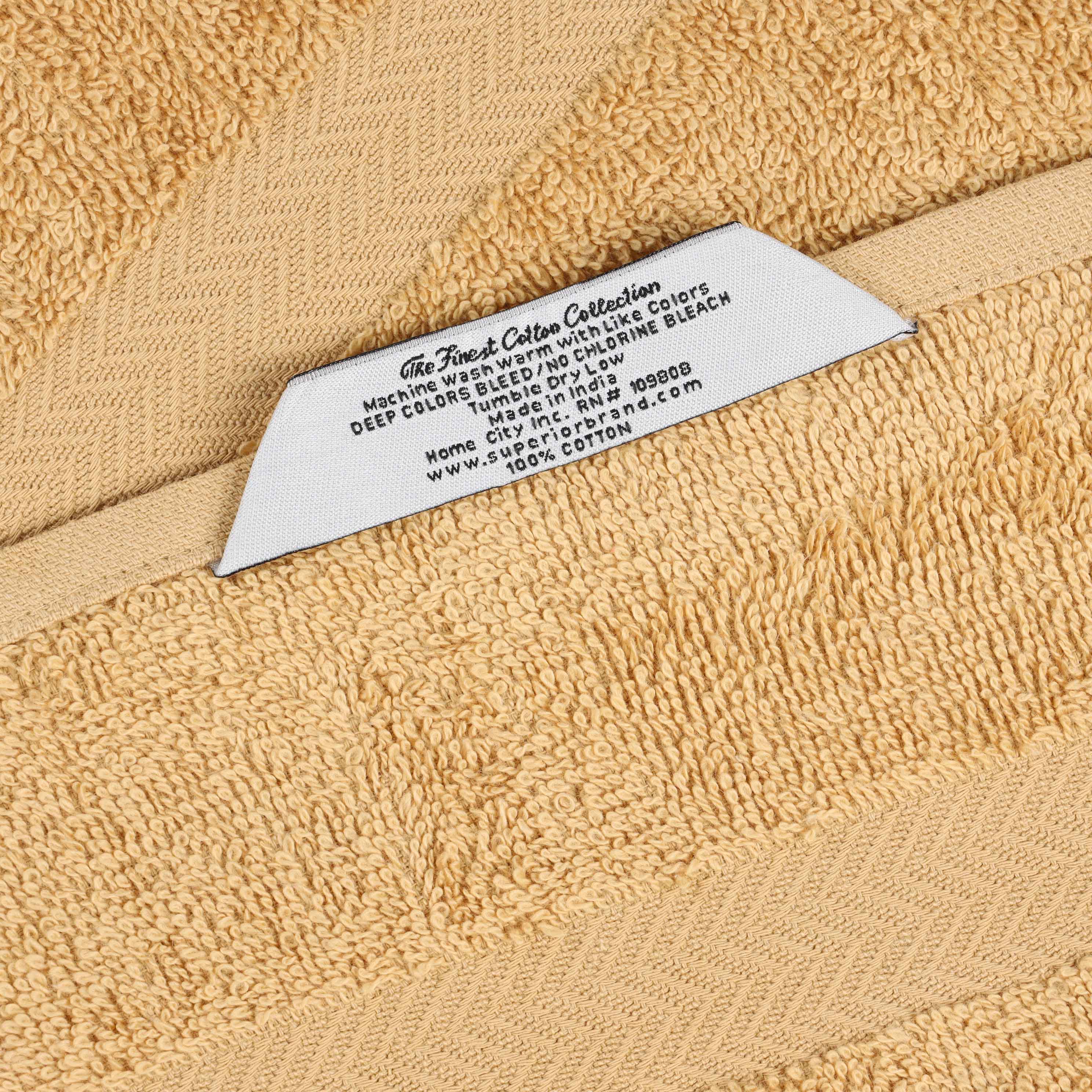 Franklin Cotton Eco Friendly 8 Piece Hand Towel Set - Omnigoodsstore