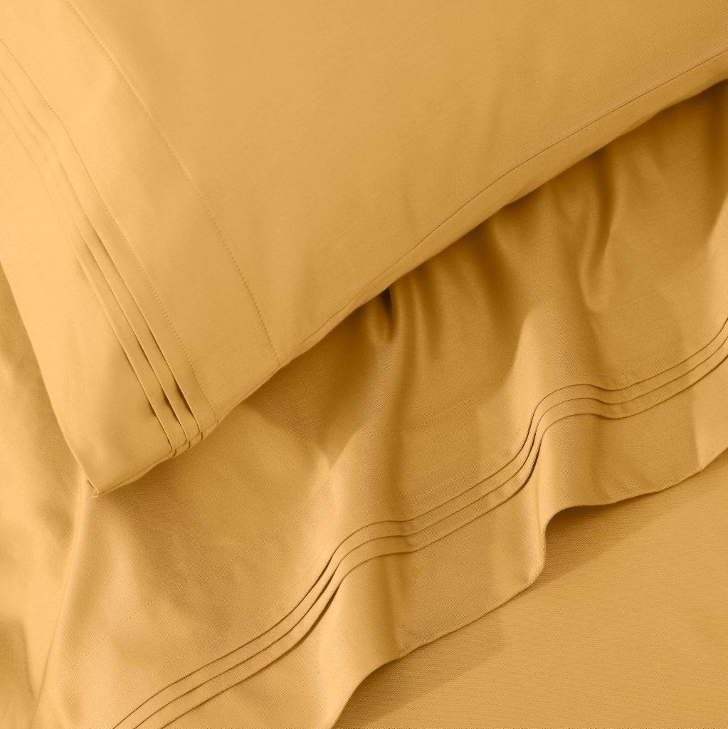 1000 Thread Count Egyptian Cotton Bed Sheet Set Olympic Queen - Omnigoodsstore