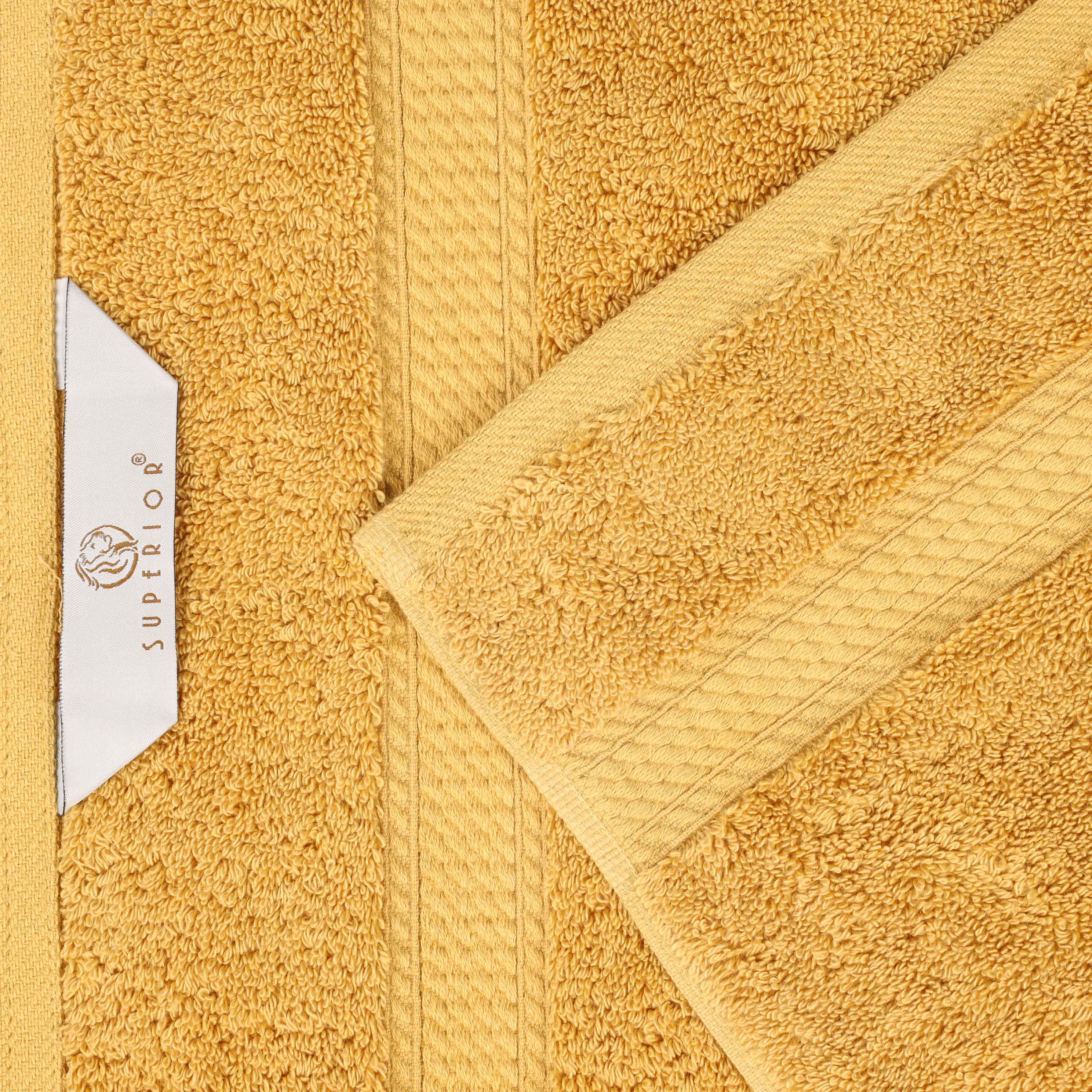 Egyptian Cotton Pile Plush Heavyweight Luxury Soft Face Towel Set of 6 - Omnigoodsstore