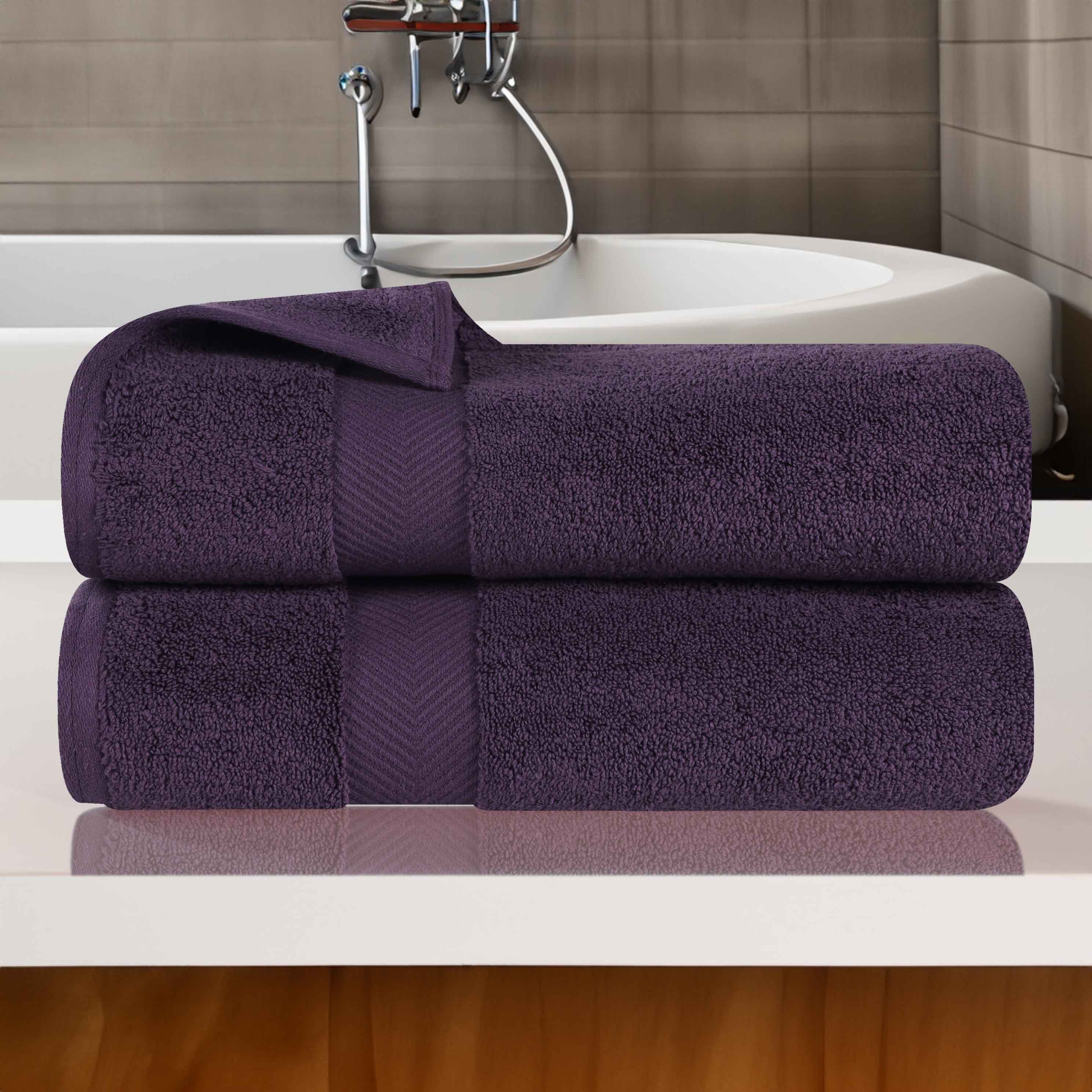 Zero Twist Cotton 2 Piece Bath Towel Set - Omnigoodsstore