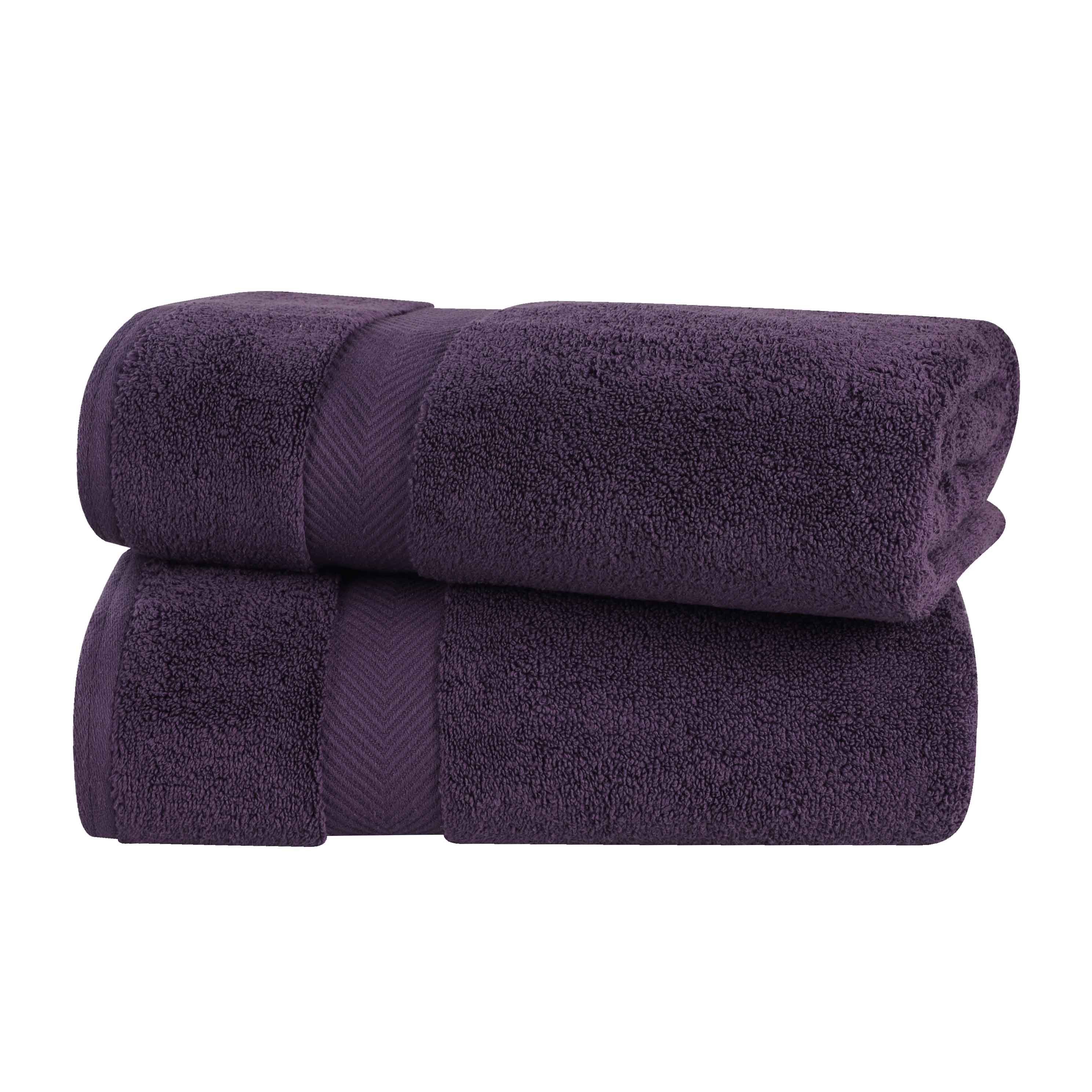 Cotton Zero Twist 2 Piece Bath Sheet Towel Set - Omnigoodsstore