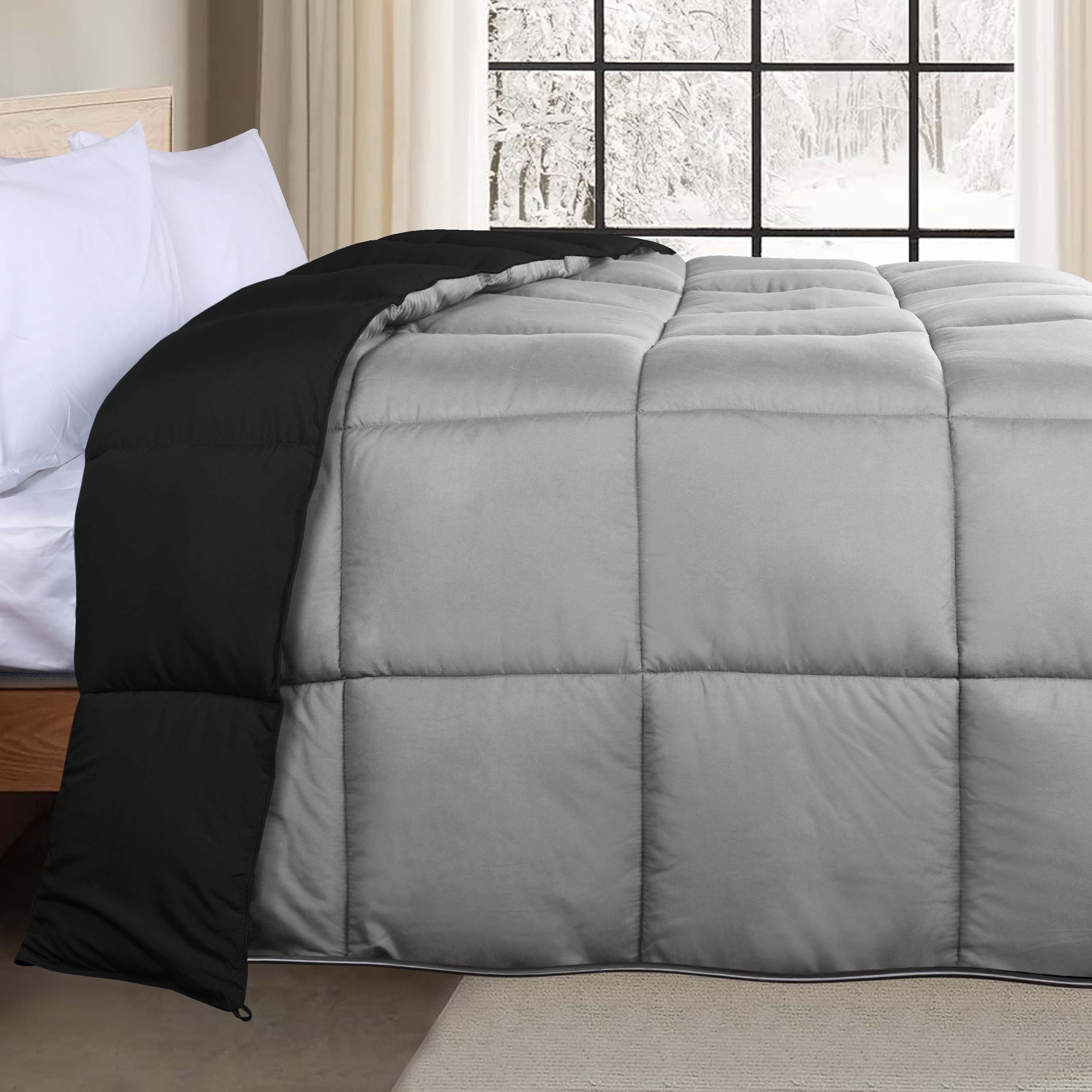 Brushed Microfiber Reversible Comforter - Omnigoodsstore