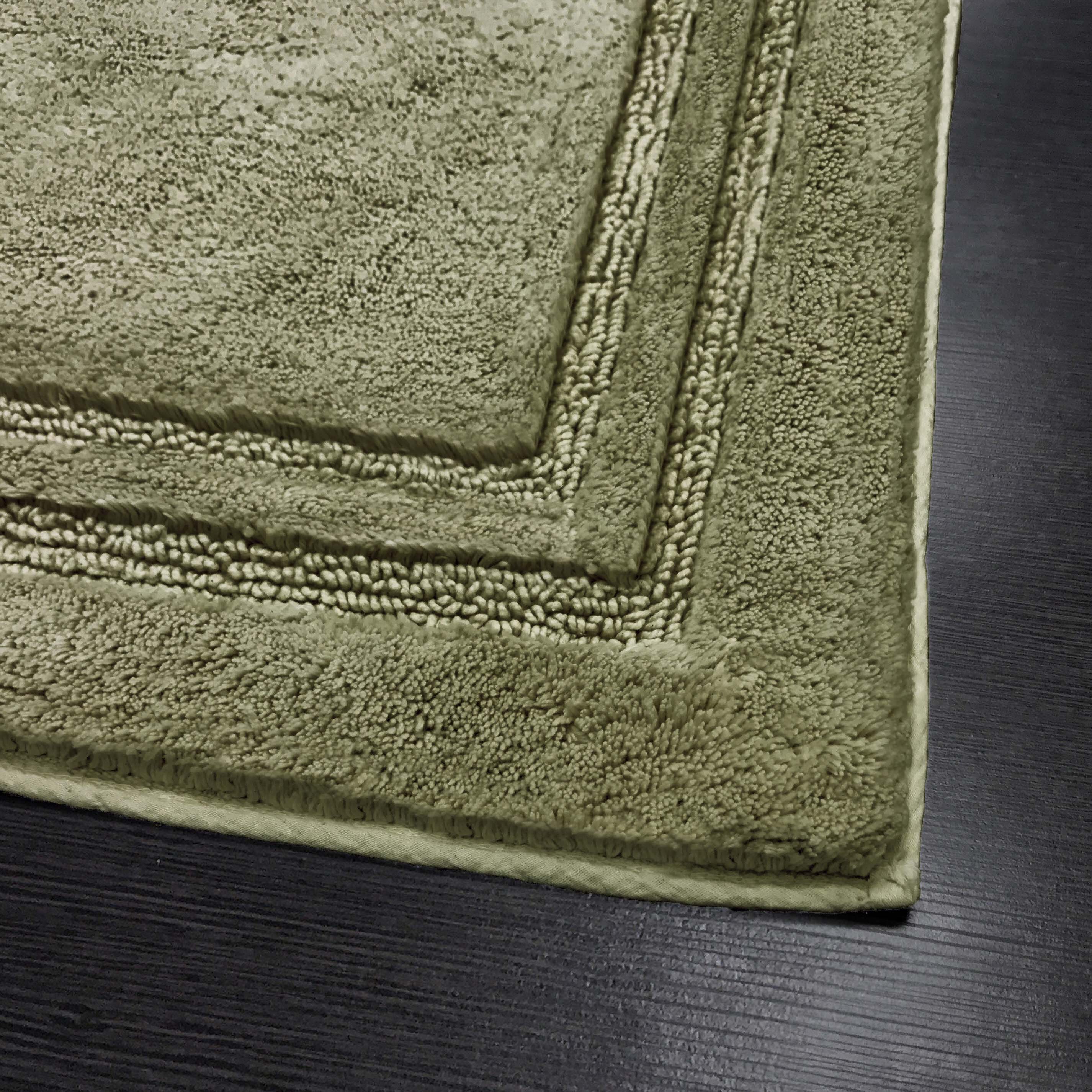 Cotton Non Slip 2 Piece Bath Rug Set - Omnigoodsstore