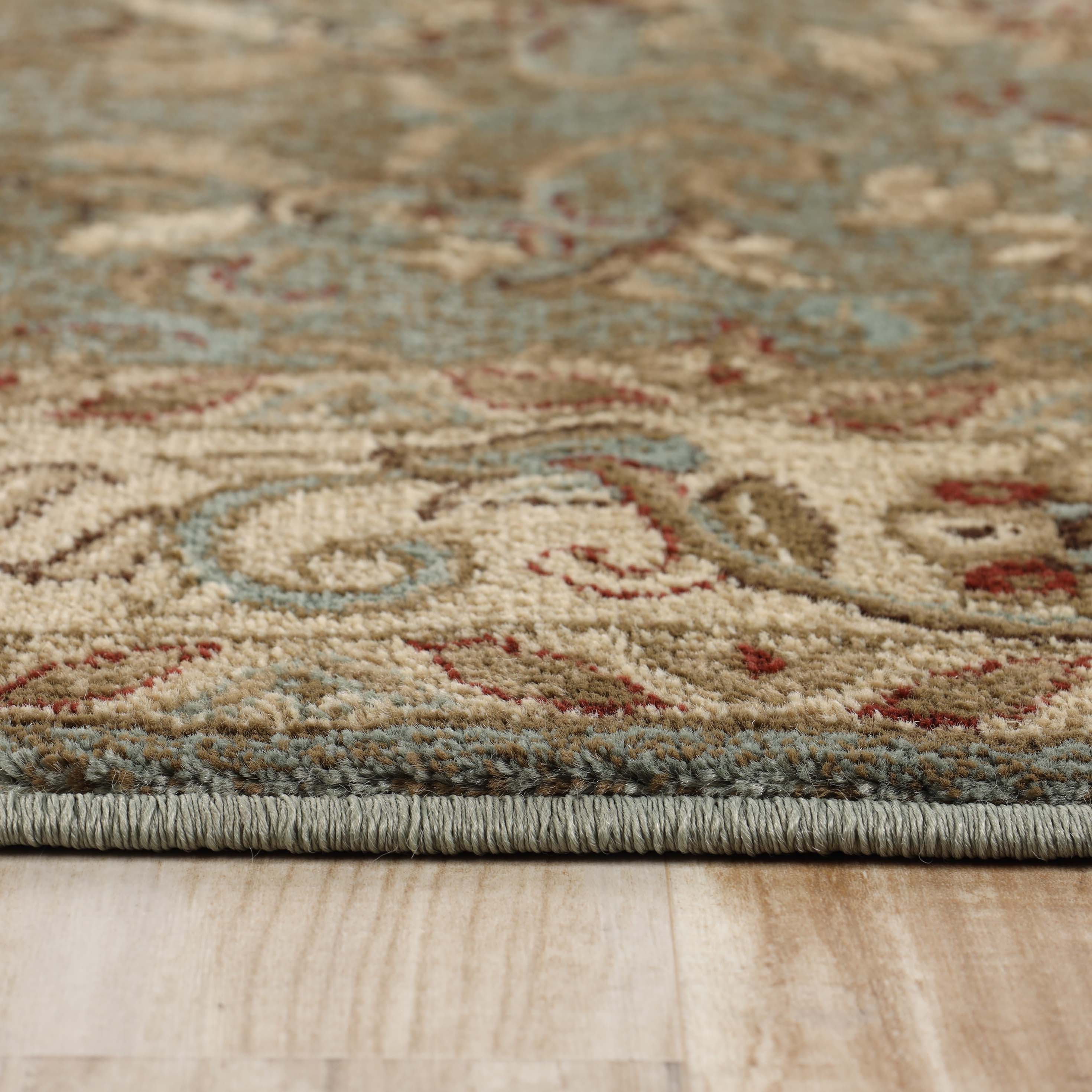 Heritage Traditional Floral Scroll Indoor Area Rug Or Runner Rug - Omnigoodsstore