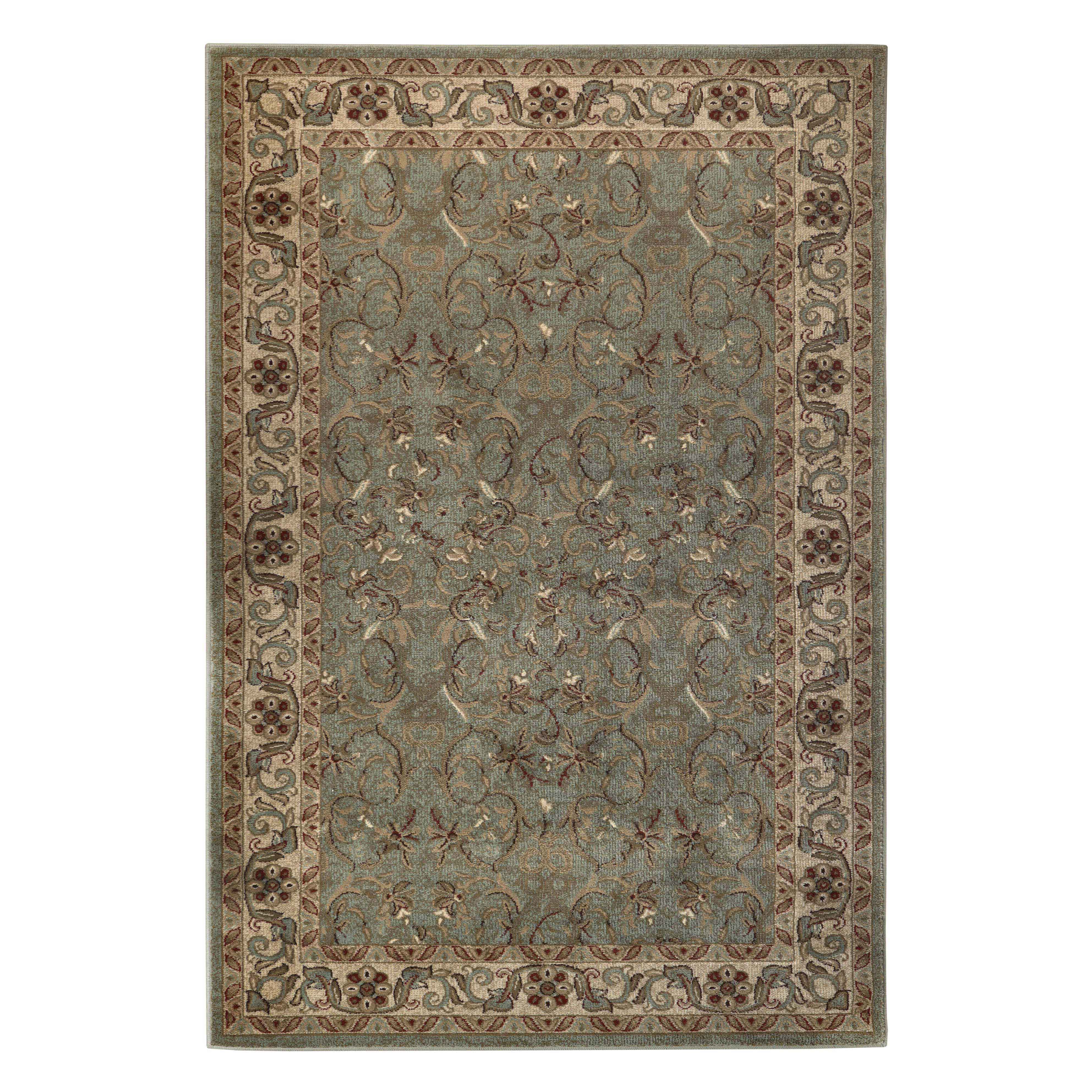 Heritage Traditional Floral Scroll Indoor Area Rug Or Runner Rug - Omnigoodsstore