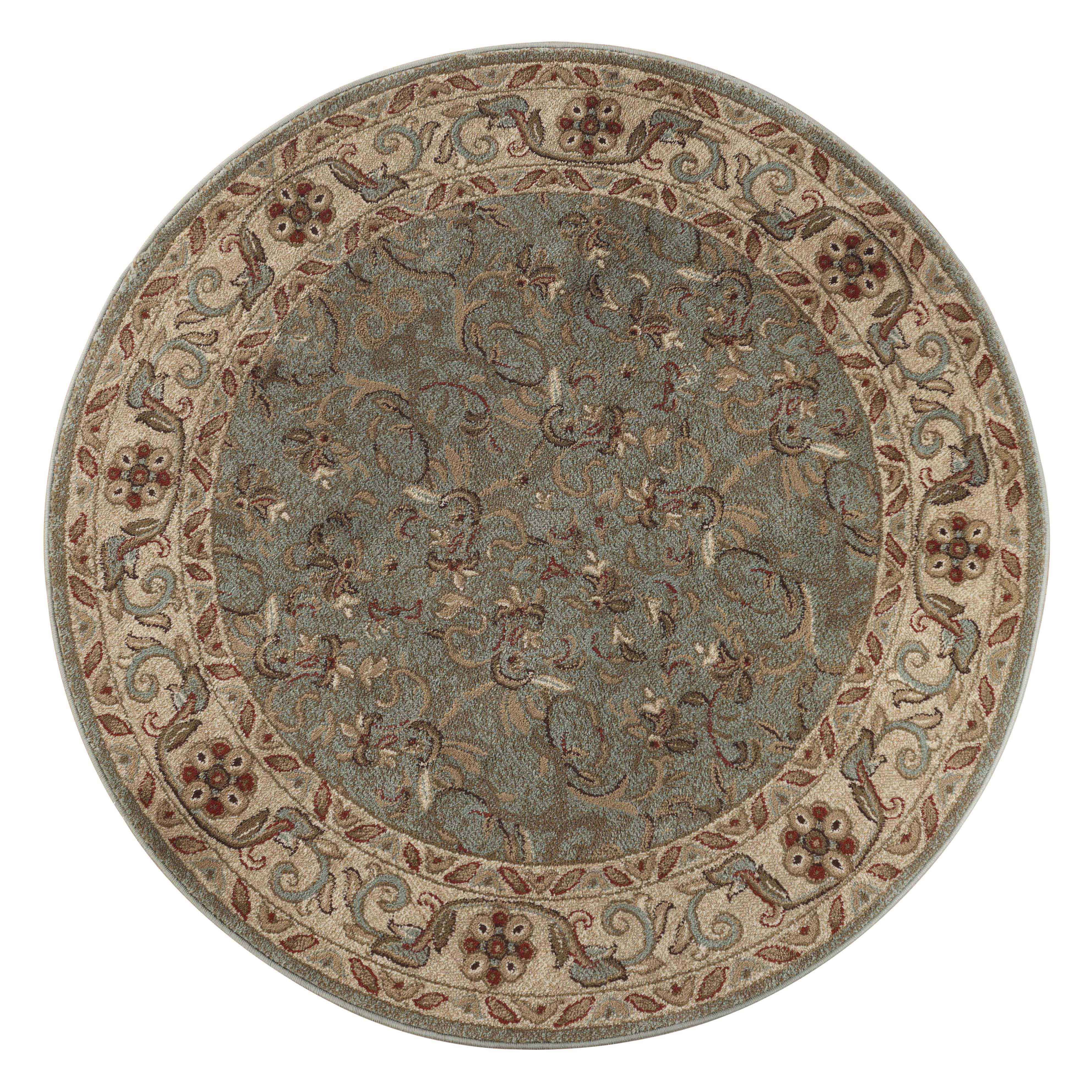 Heritage Traditional Floral Scroll Indoor Area Rug Or Runner Rug - Omnigoodsstore