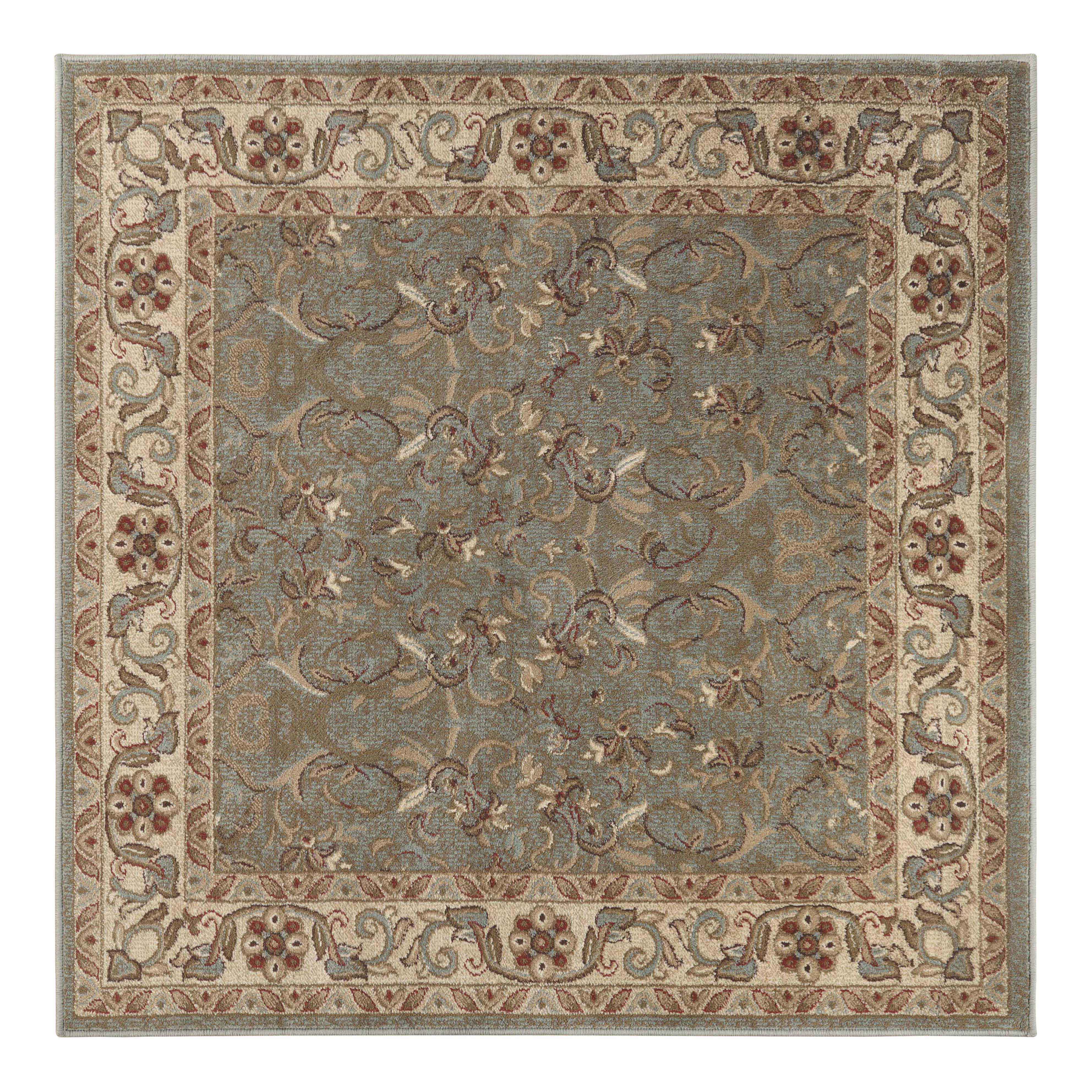 Heritage Traditional Floral Scroll Indoor Area Rug Or Runner Rug - Omnigoodsstore