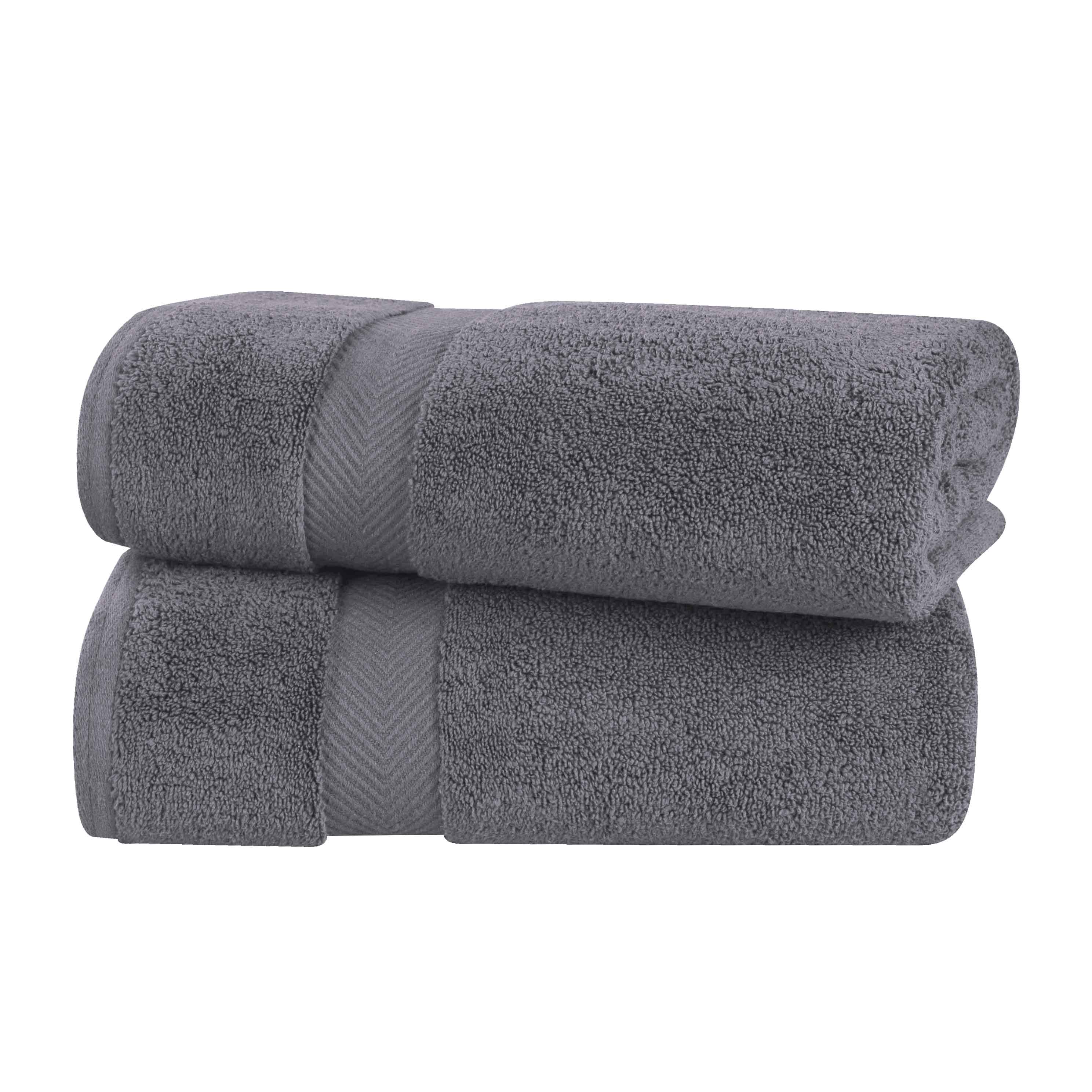 Cotton Zero Twist 2 Piece Bath Sheet Towel Set - Omnigoodsstore