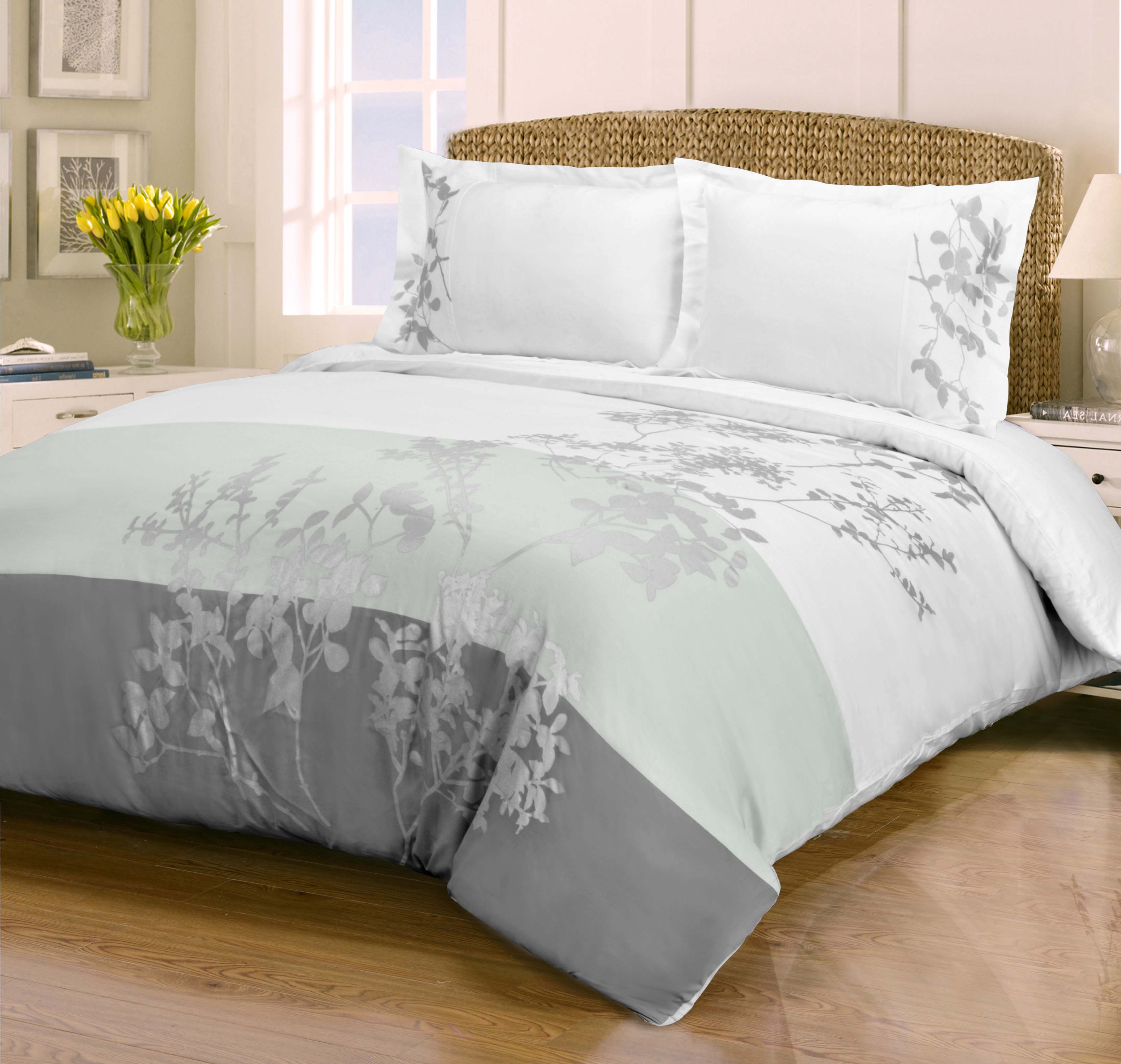 Sydney Cotton Floral Duvet Cover Set - Omnigoodsstore