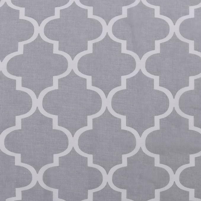 Trellis Sheer Grommet Curtain Panel Set - Omnigoodsstore