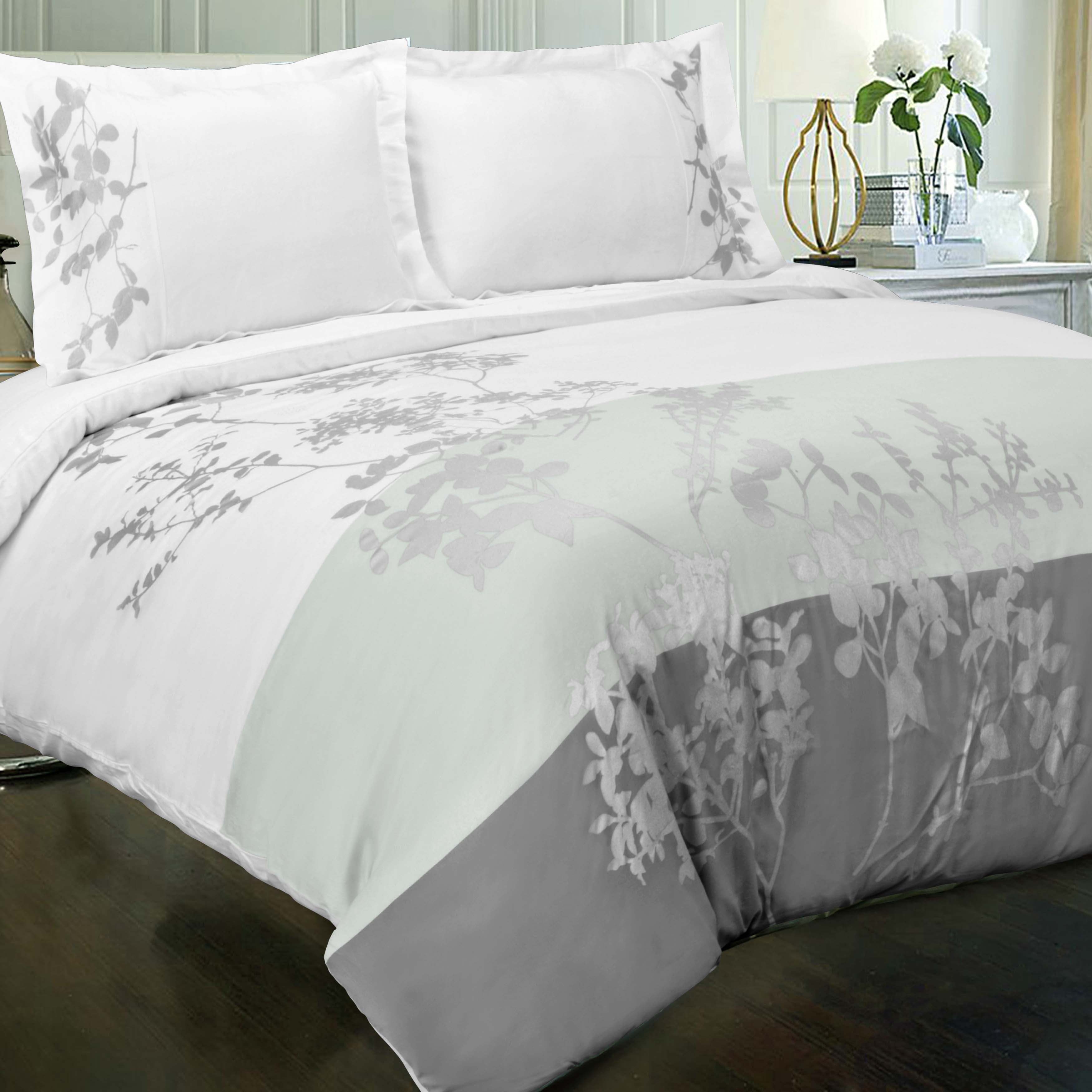 Sydney Cotton Floral Duvet Cover Set - Omnigoodsstore