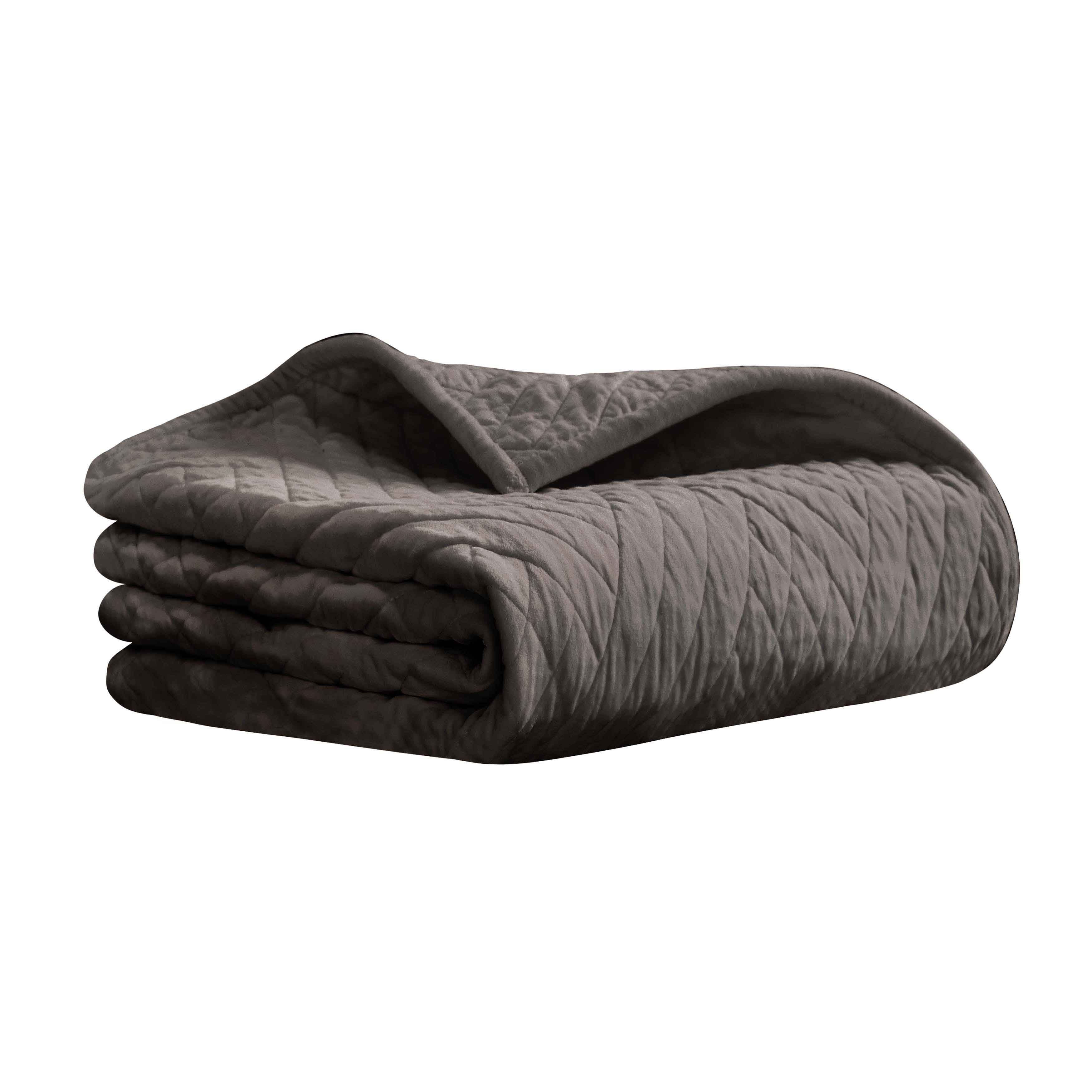 Karina Cotton Velvet Lightweight Quilt and Sham Set - Omnigoodsstore