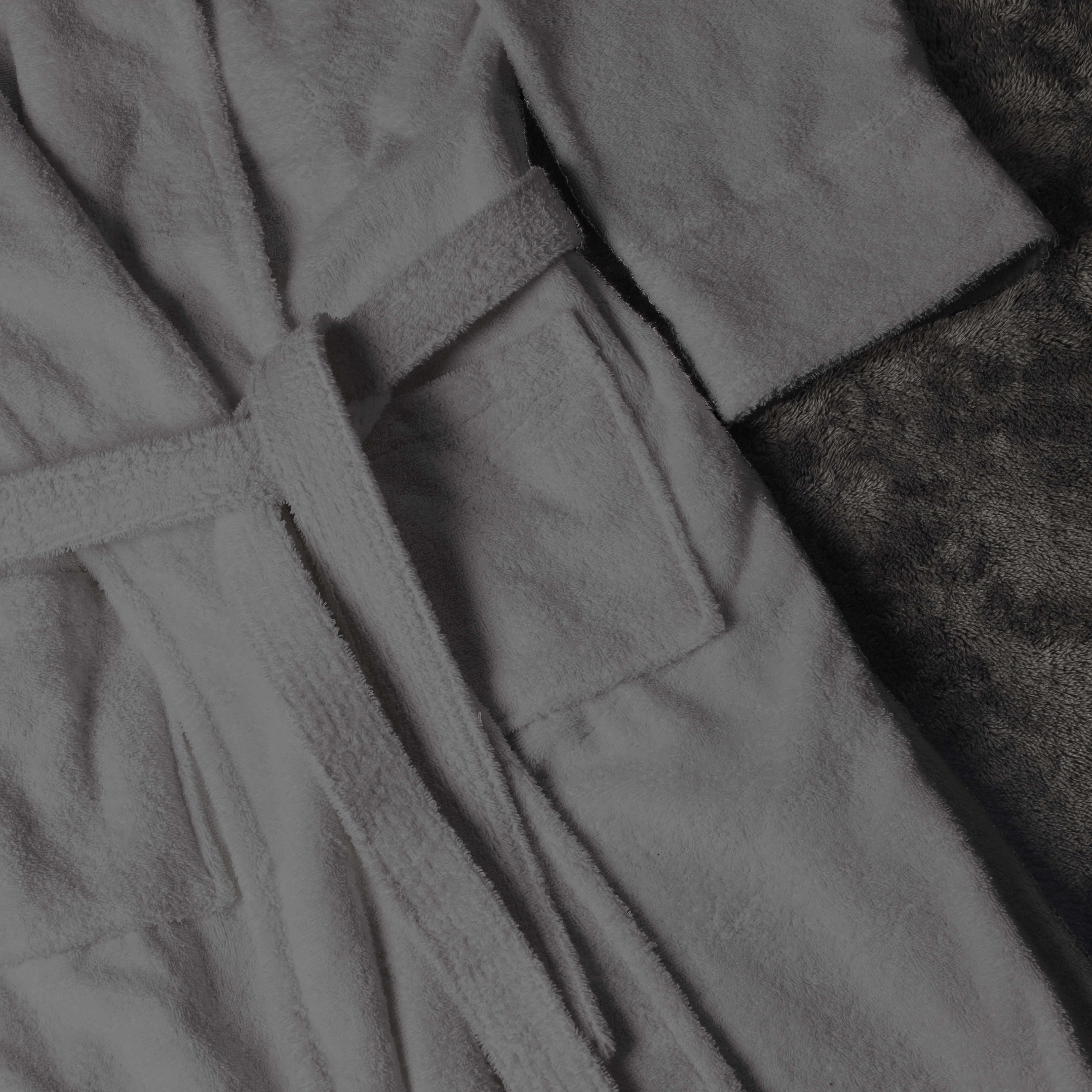 Classic Men's Bath Robe Turkish Cotton Bathrobe with Adjustable Belt - Omnigoodsstore