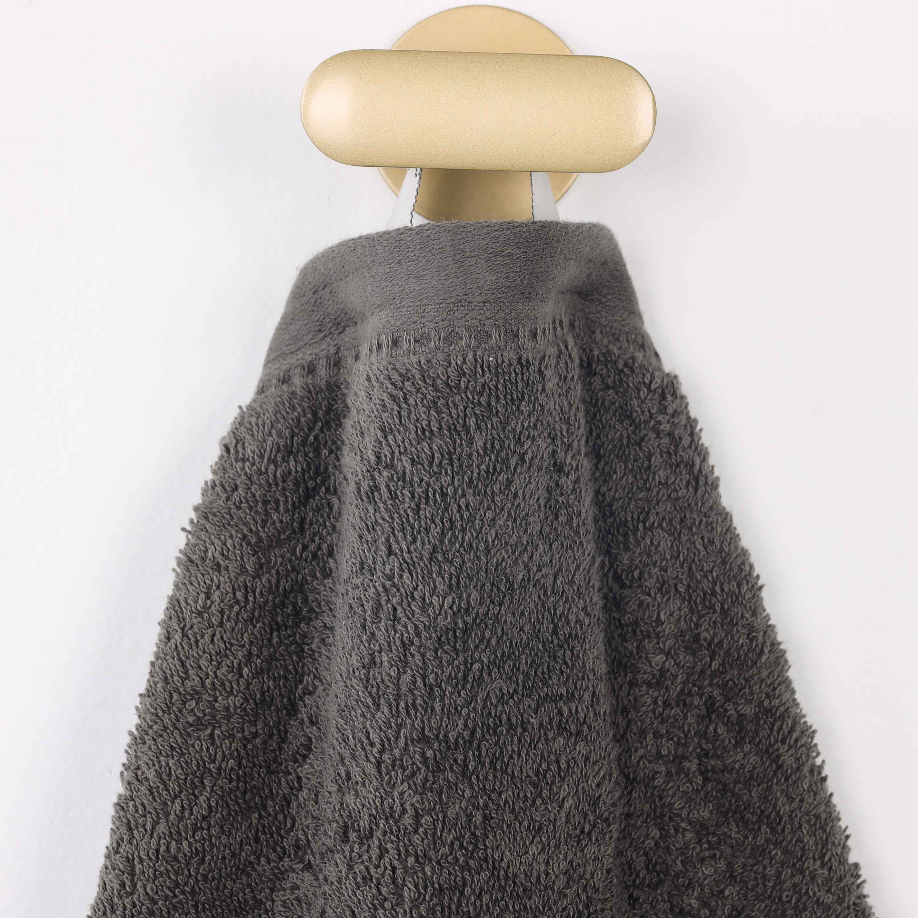 Honeycomb Textured Waffle Border Luxury Cotton Face Towels, Set of 12 - Omnigoodsstore