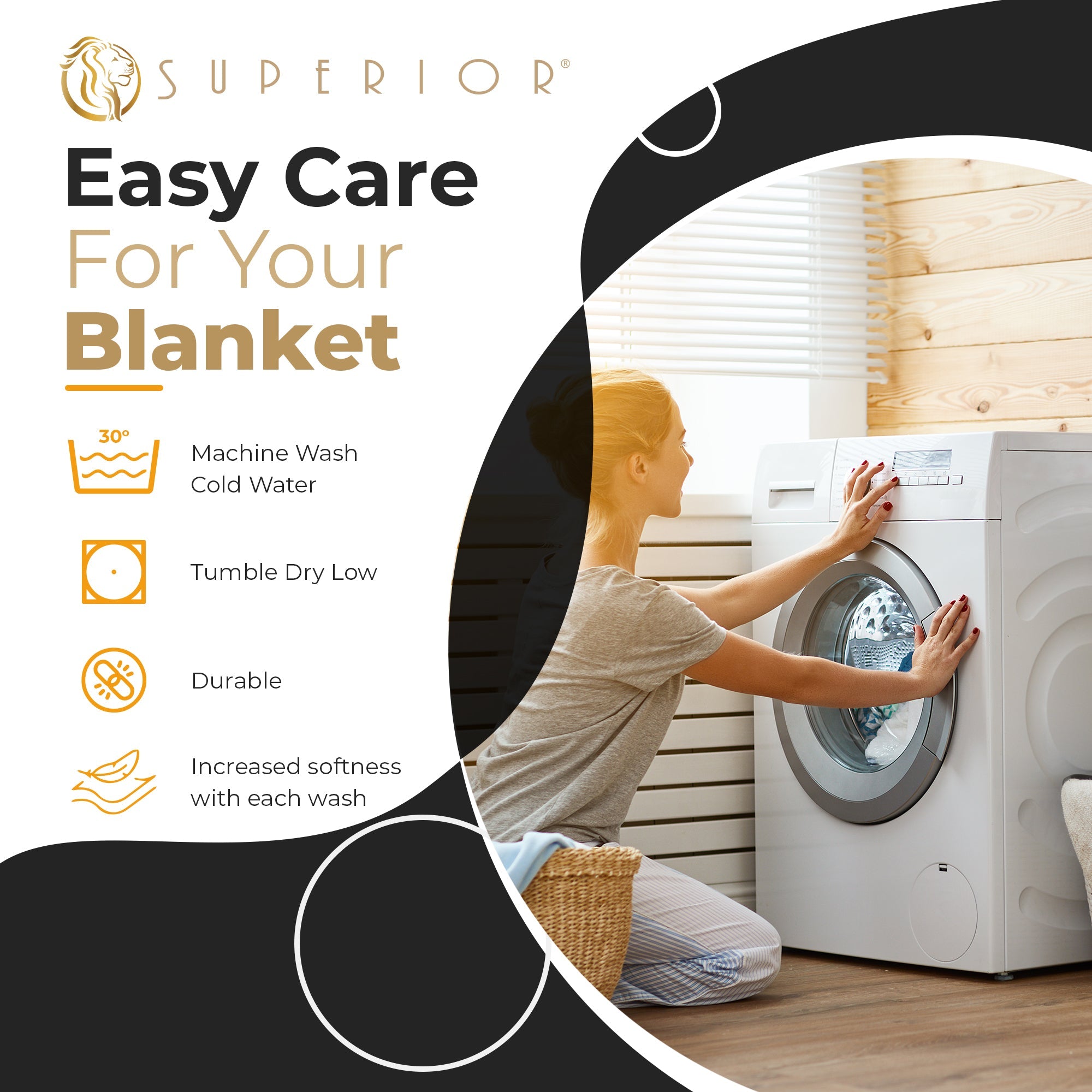 Textured Cotton Weave Solid Waffle Blanket or Throw - Omnigoodsstore