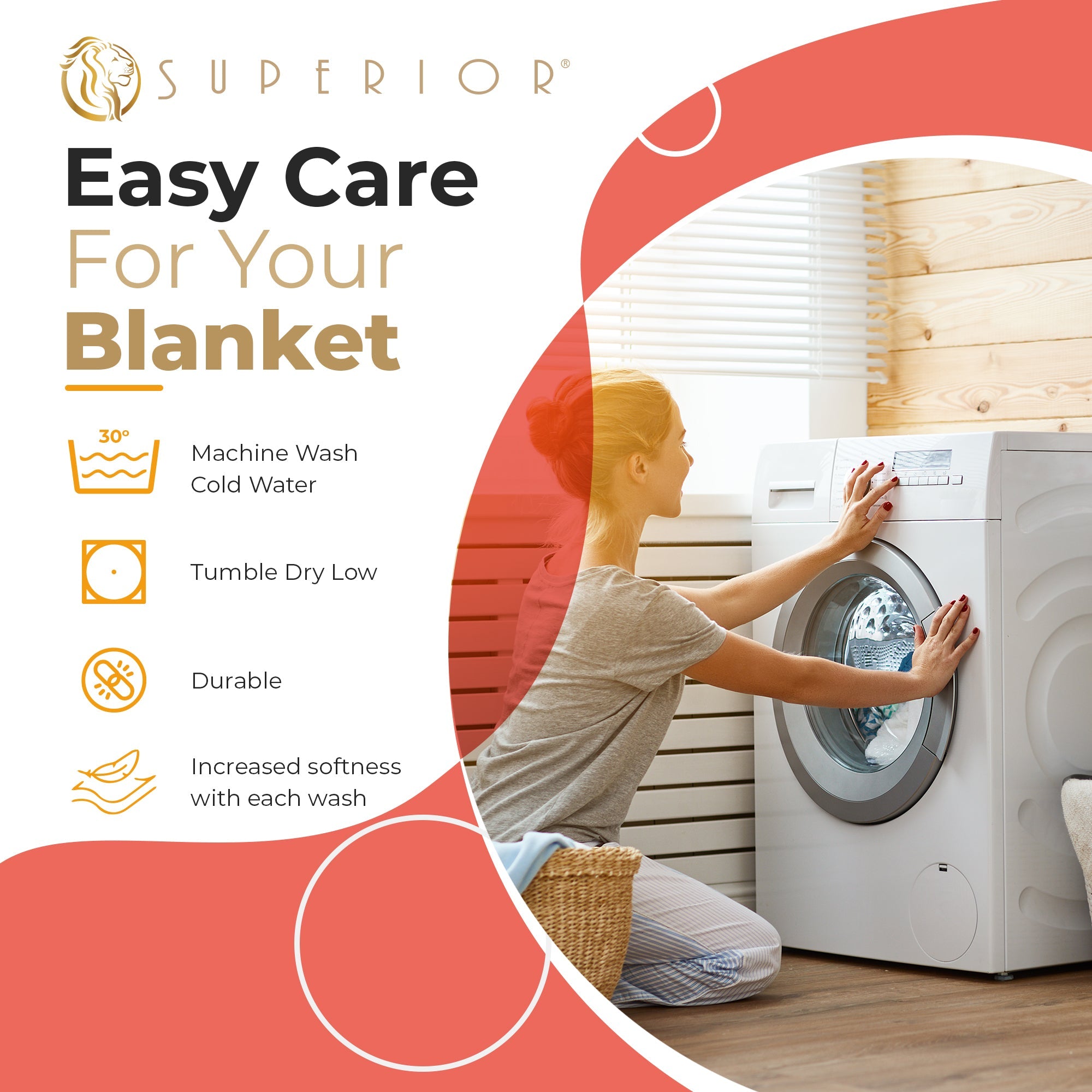 Textured Cotton Weave Solid Waffle Blanket or Throw - Omnigoodsstore