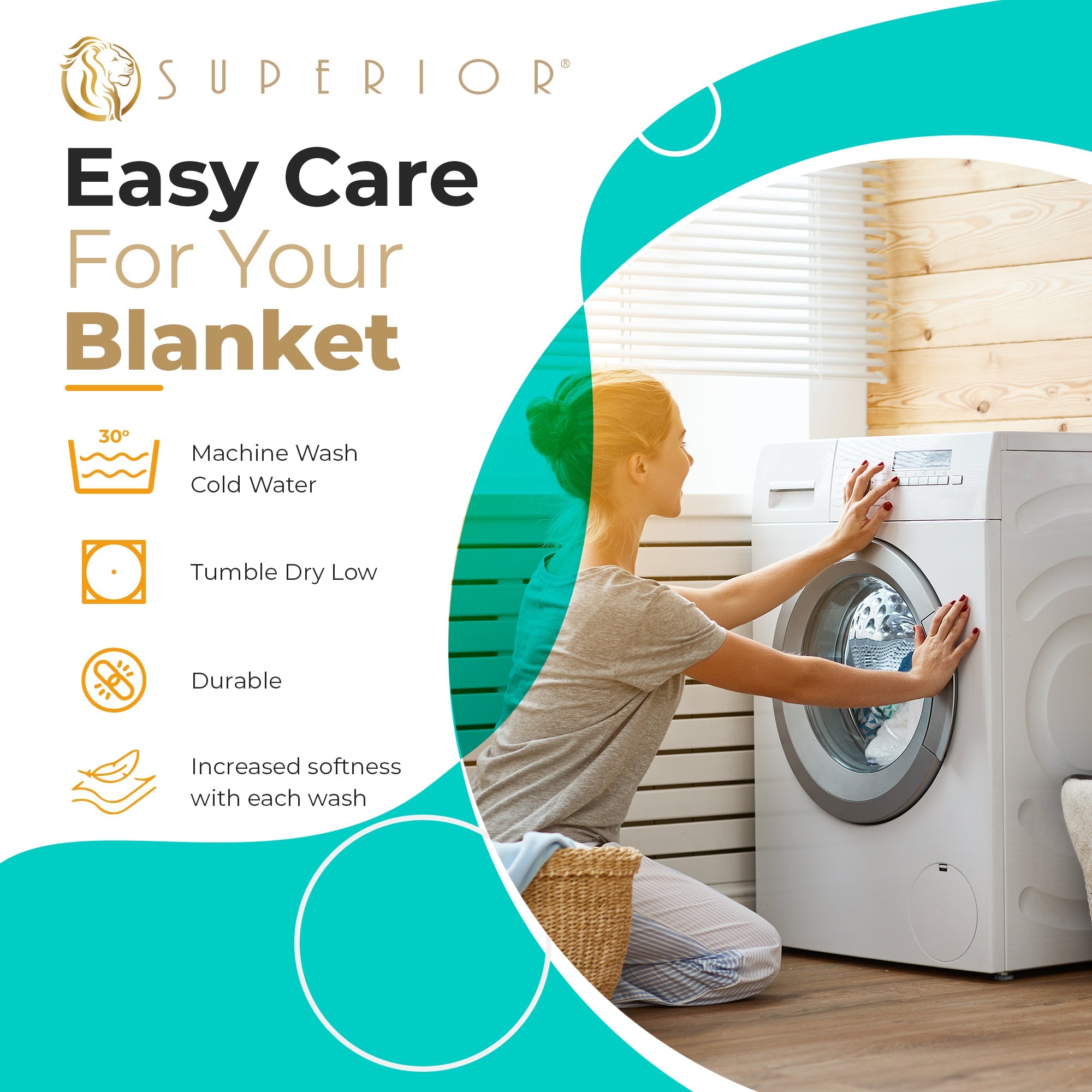 Textured Cotton Weave Solid Waffle Blanket or Throw - Omnigoodsstore