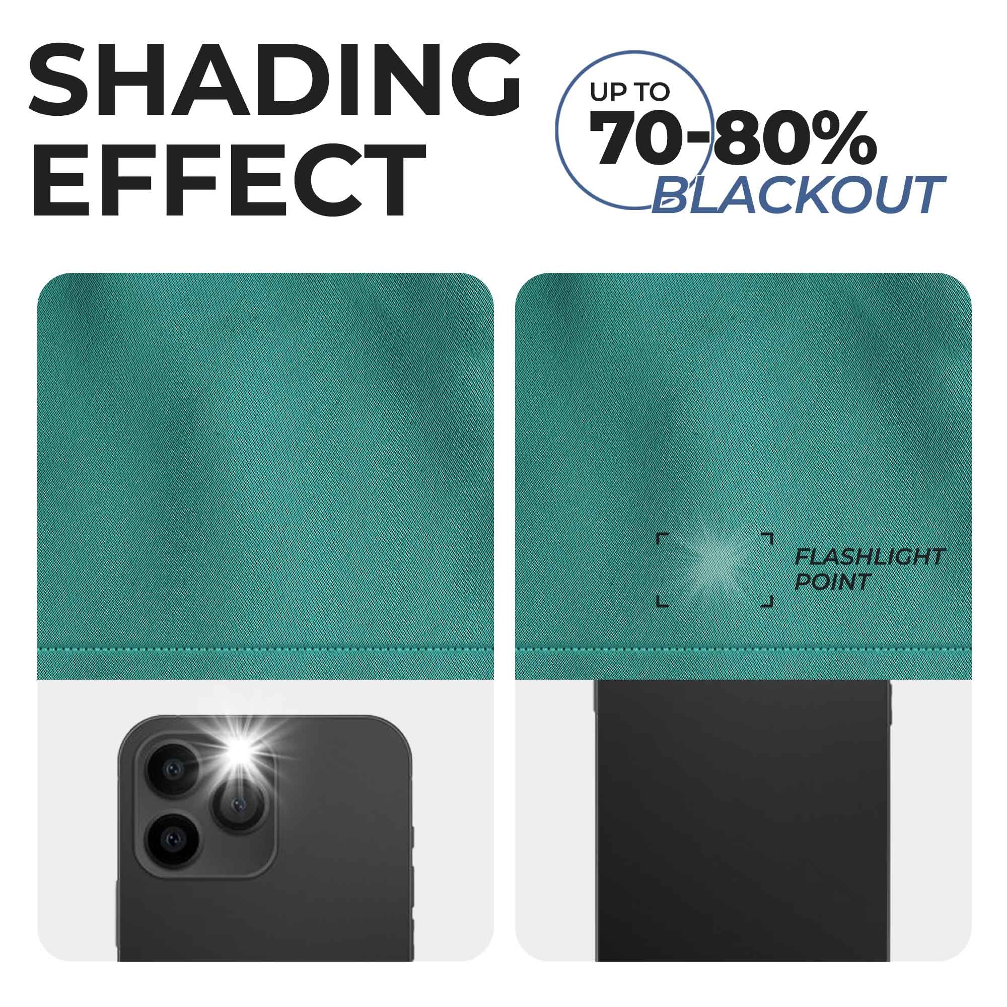 Solid Classic Modern Rod Pocket Blackout Curtain Set - Omnigoodsstore