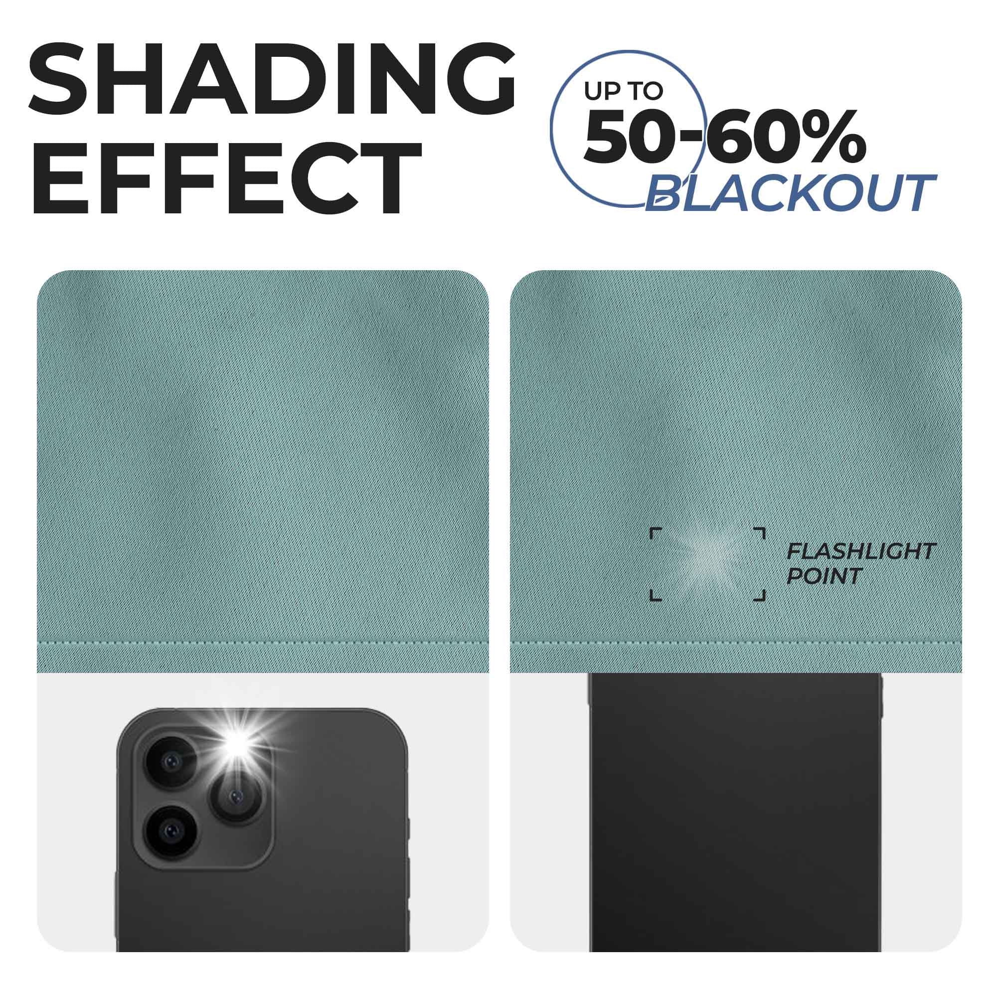 Solid Classic Modern Grommet Blackout Curtain Set - Omnigoodsstore