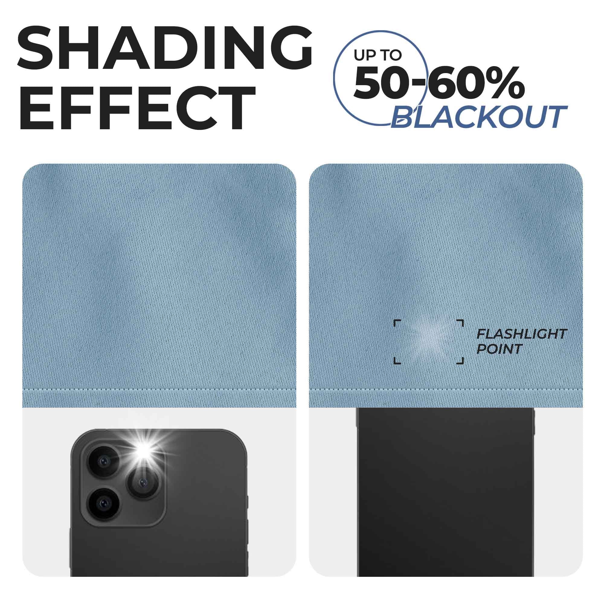 Solid Classic Modern Rod Pocket Blackout Curtain Set - Omnigoodsstore