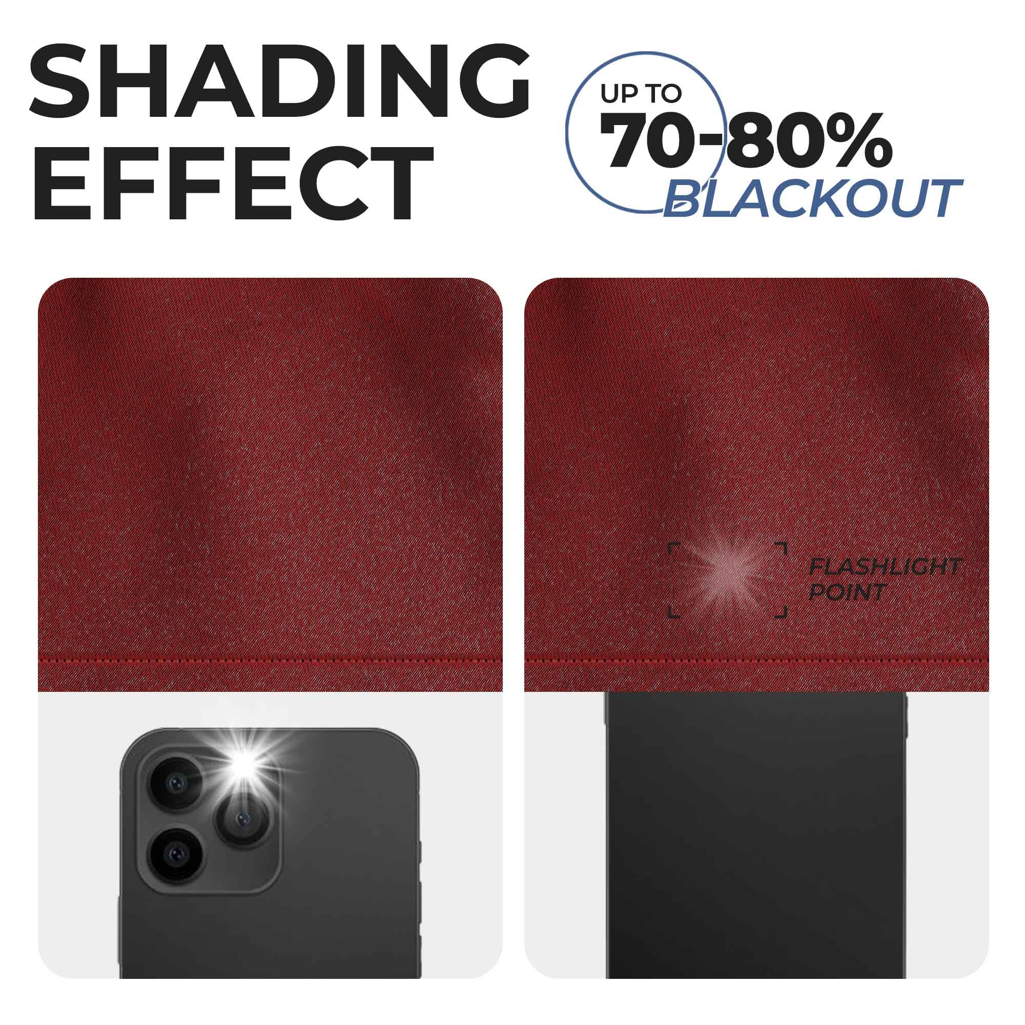 Solid Classic Modern Rod Pocket Blackout Curtain Set - Omnigoodsstore