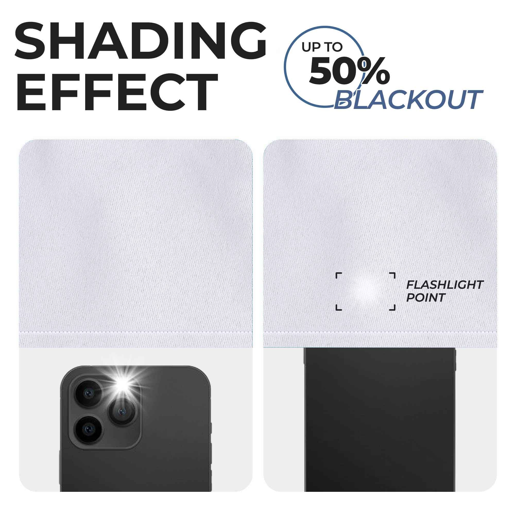 Solid Classic Modern Rod Pocket Blackout Curtain Set - Omnigoodsstore