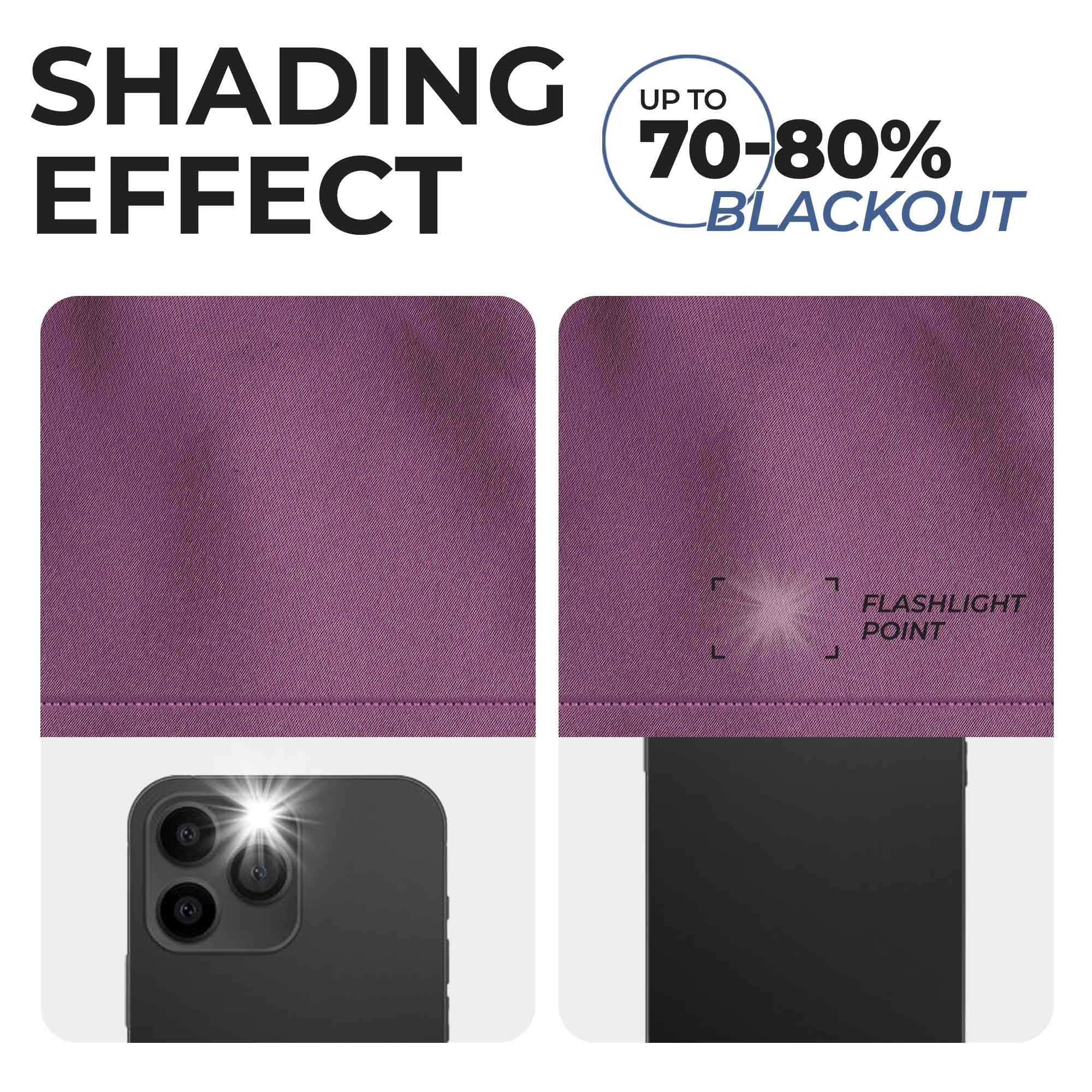 Solid Classic Modern Rod Pocket Blackout Curtain Set - Omnigoodsstore