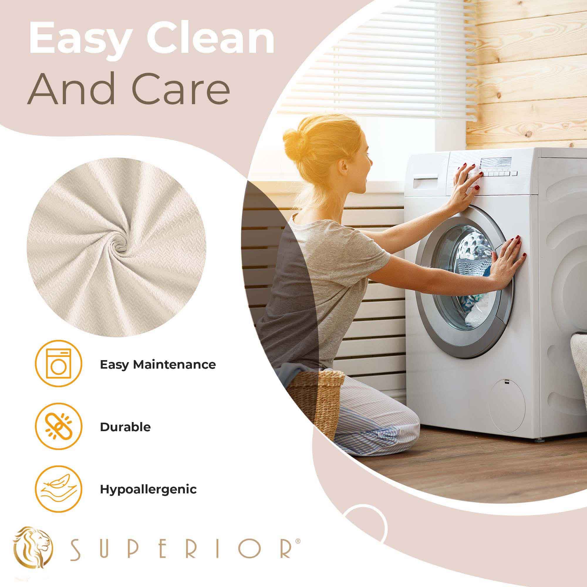 Nobel Cotton Textured Chevron Lightweight Woven Blanket - Omnigoodsstore