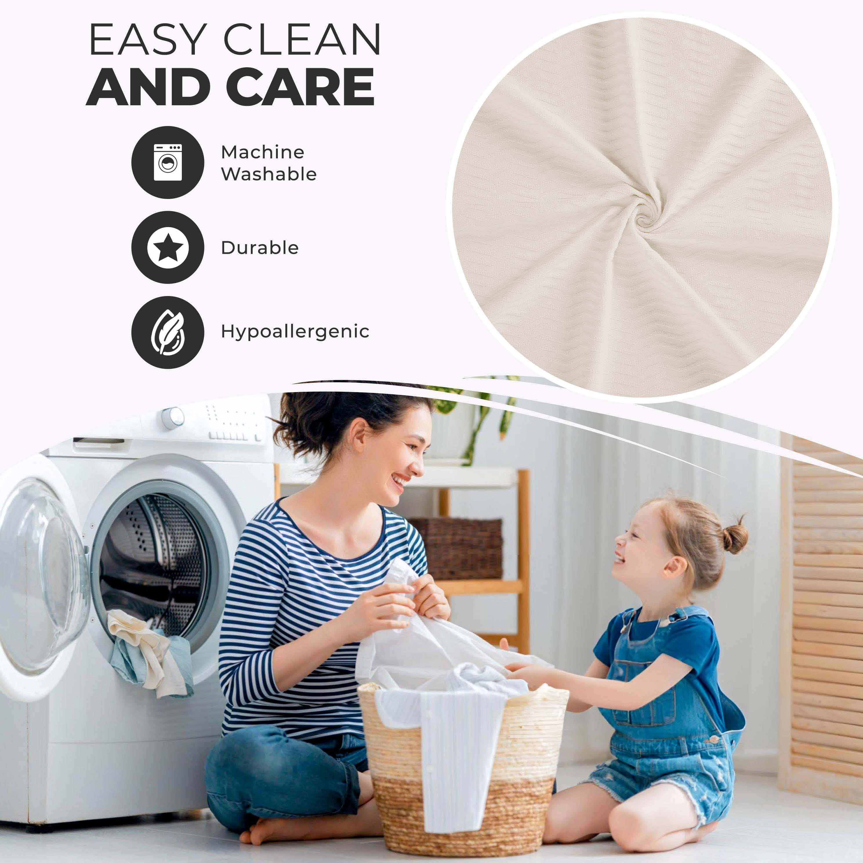 Jena Cotton Textured Chevron Lightweight Woven Blanket - Omnigoodsstore