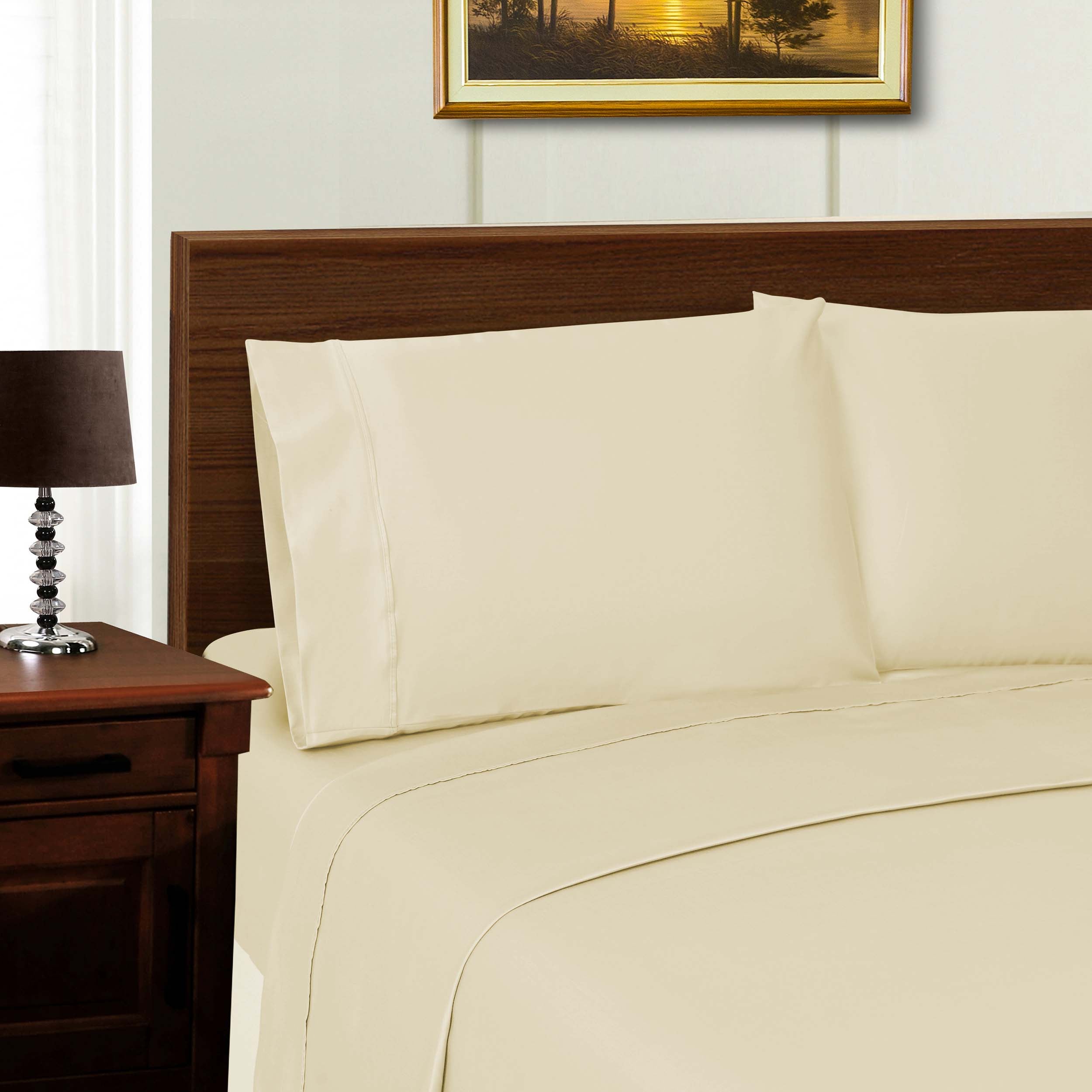 1000 Thread Count Wrinkle Resistant Bed Sheet Set - Omnigoodsstore