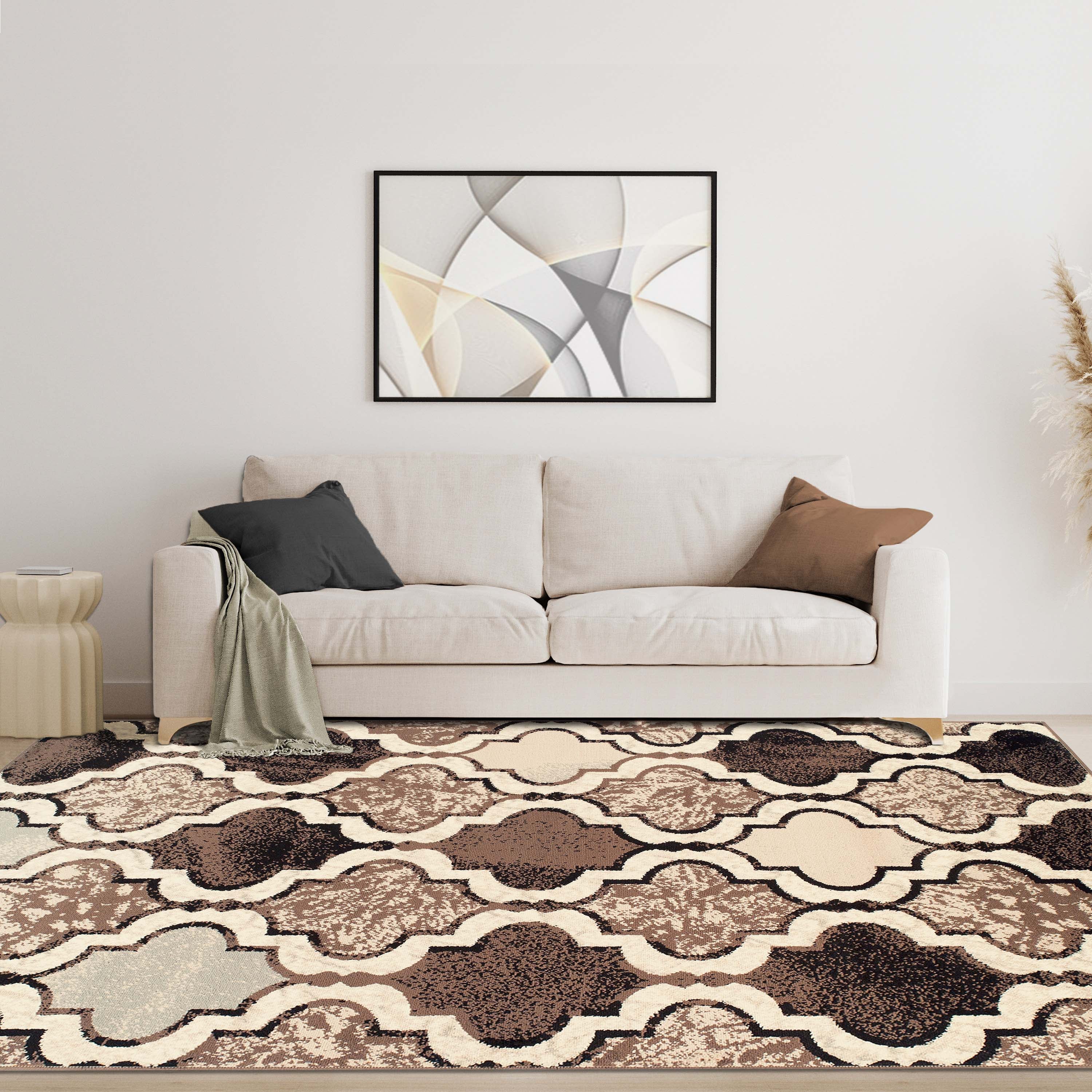 Viking Geometric Trellis Indoor Area Rugs or Runner Rug - Omnigoodsstore