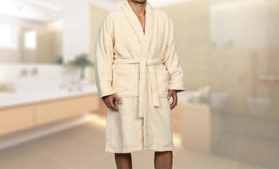 Cotton Ultra Soft Terry Adult Unisex Lightweight Luxury Bathrobe - Omnigoodsstore