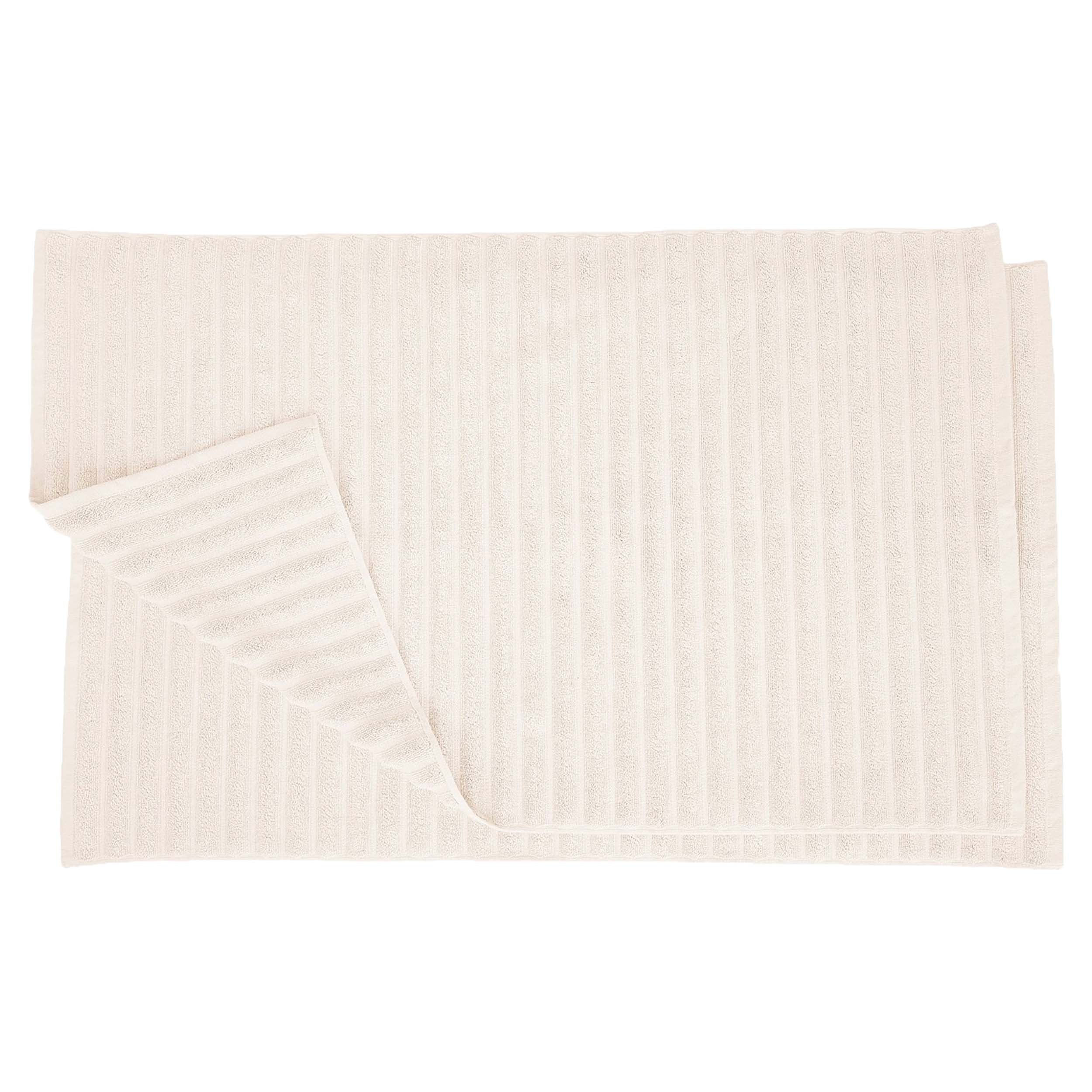 Cotton Eco Friendly 2 Piece Absorbent Bath Mat Set - Omnigoodsstore