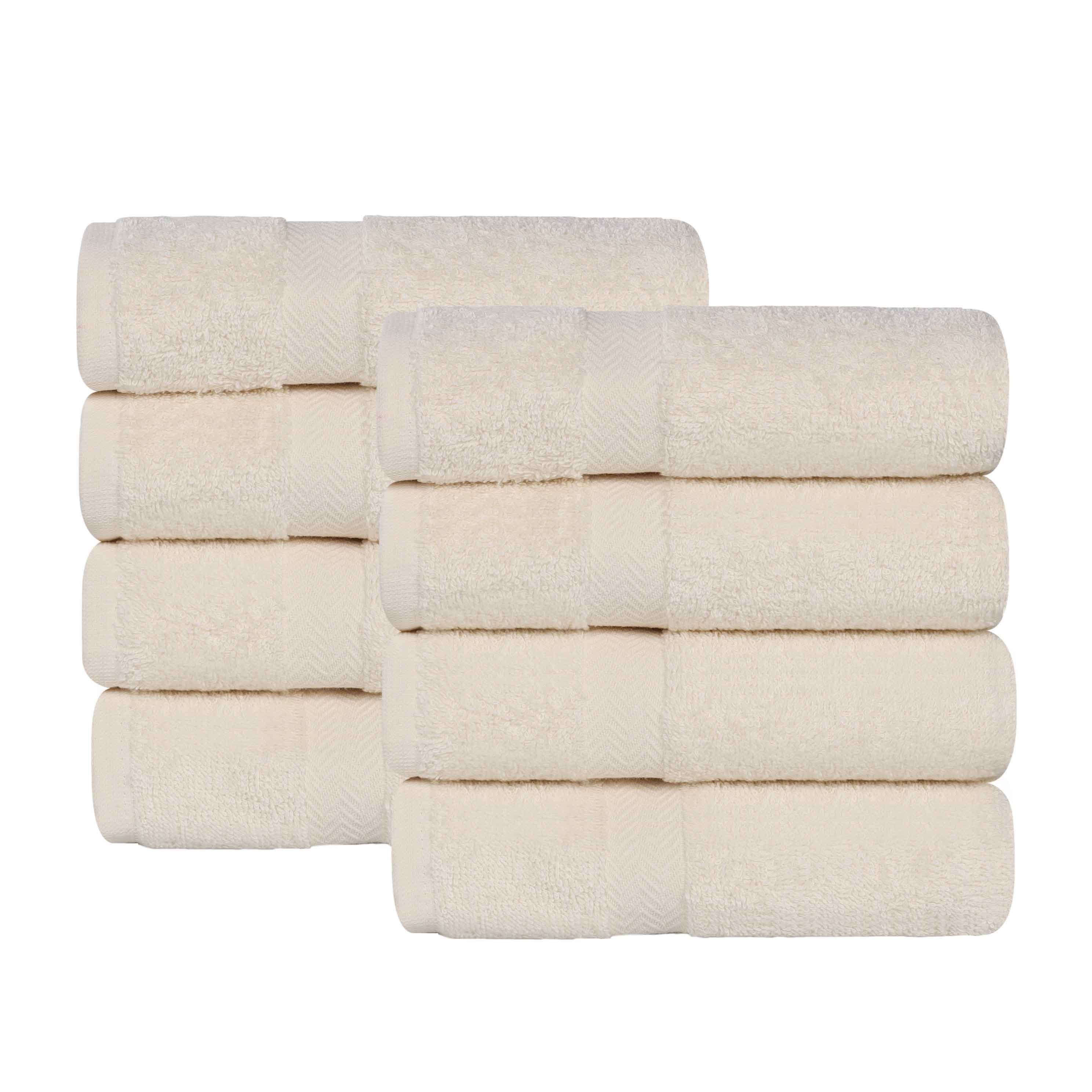 Franklin Cotton Eco Friendly 8 Piece Hand Towel Set - Omnigoodsstore